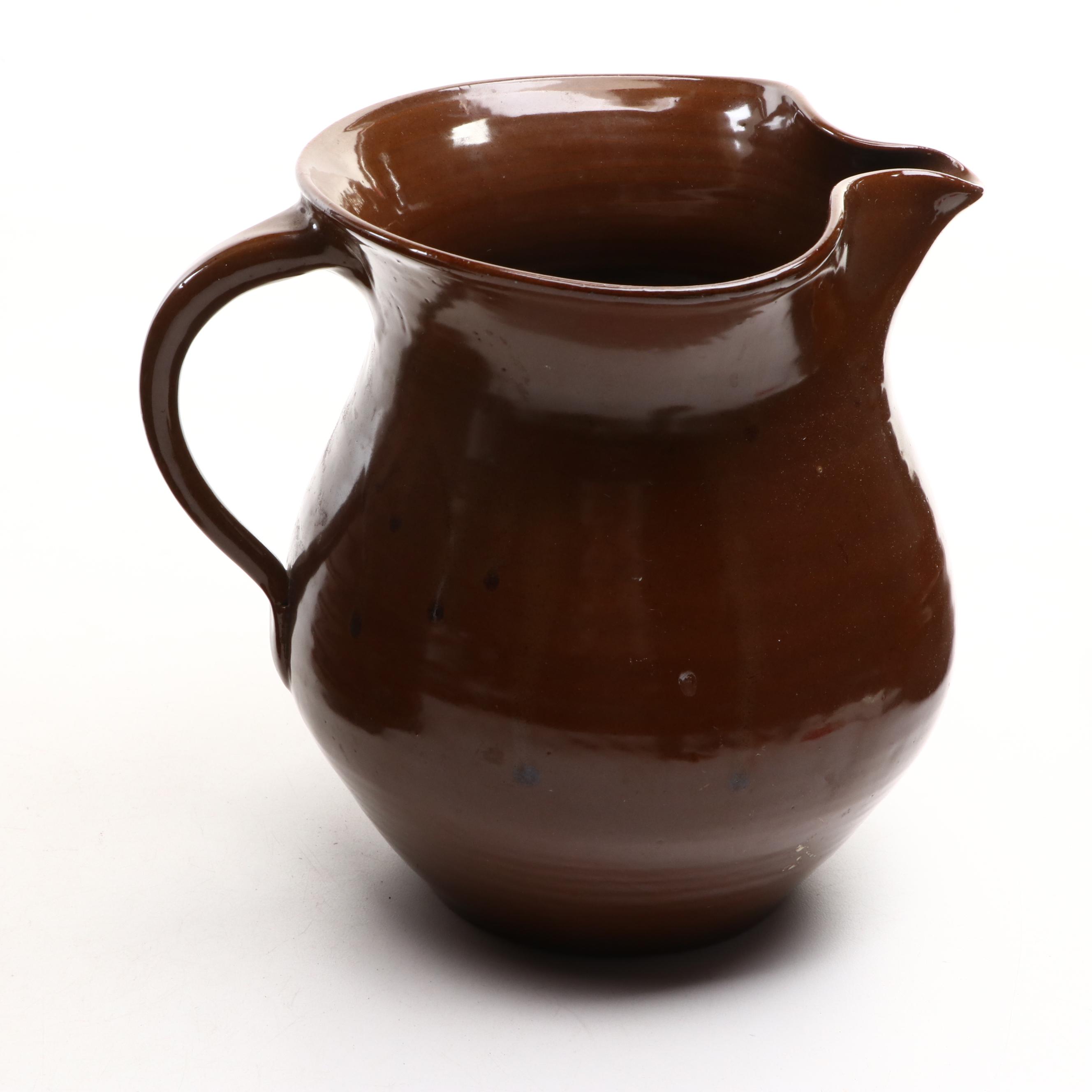 Bybee Brown Glaze Ceramic Mugs and More Glazed Ceramic Table Accessories