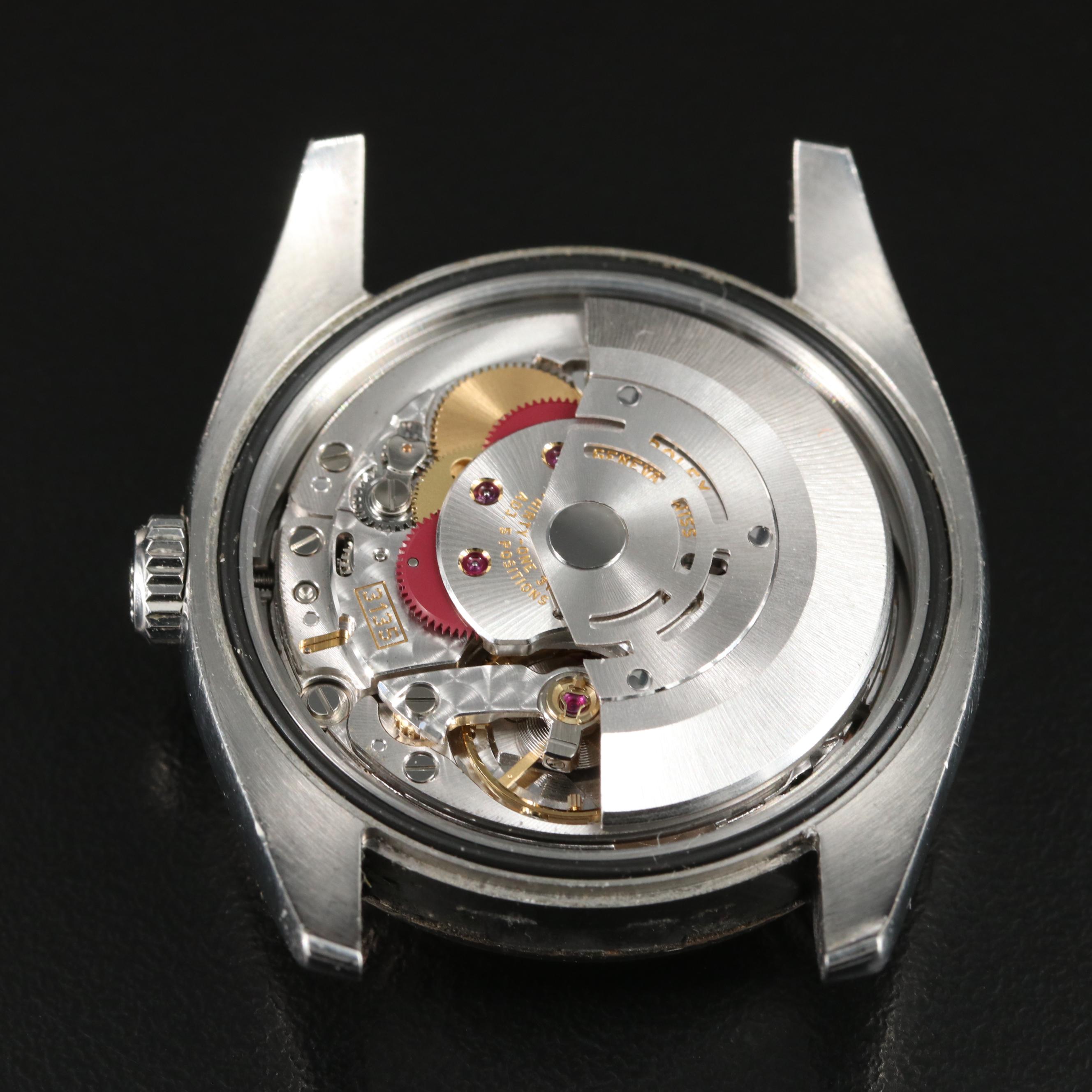 2005 Rolex Pink Salmon Dial Datejust 36 Watch