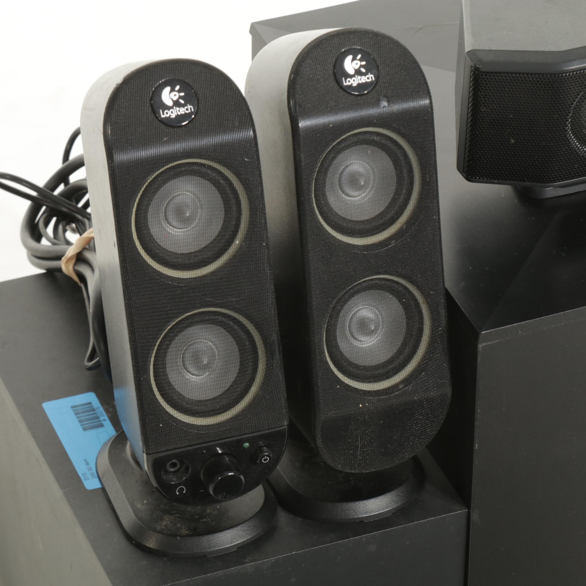 Logitech X-540 5.1 Surround Sound Speaker System with Other Speakers