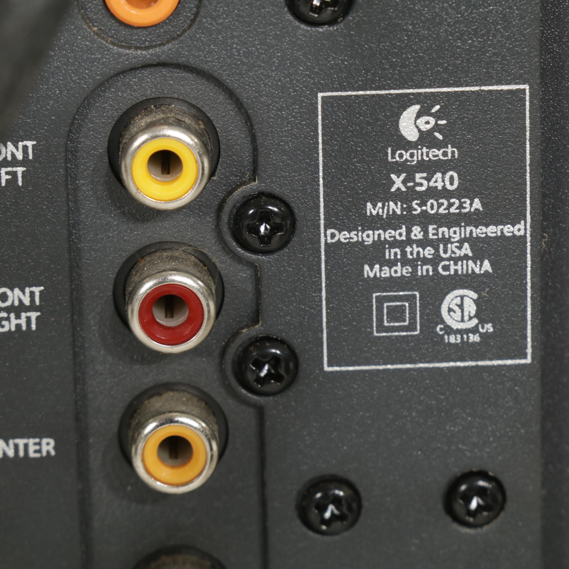 Logitech X-540 5.1 Surround Sound Speaker System with Other Speakers