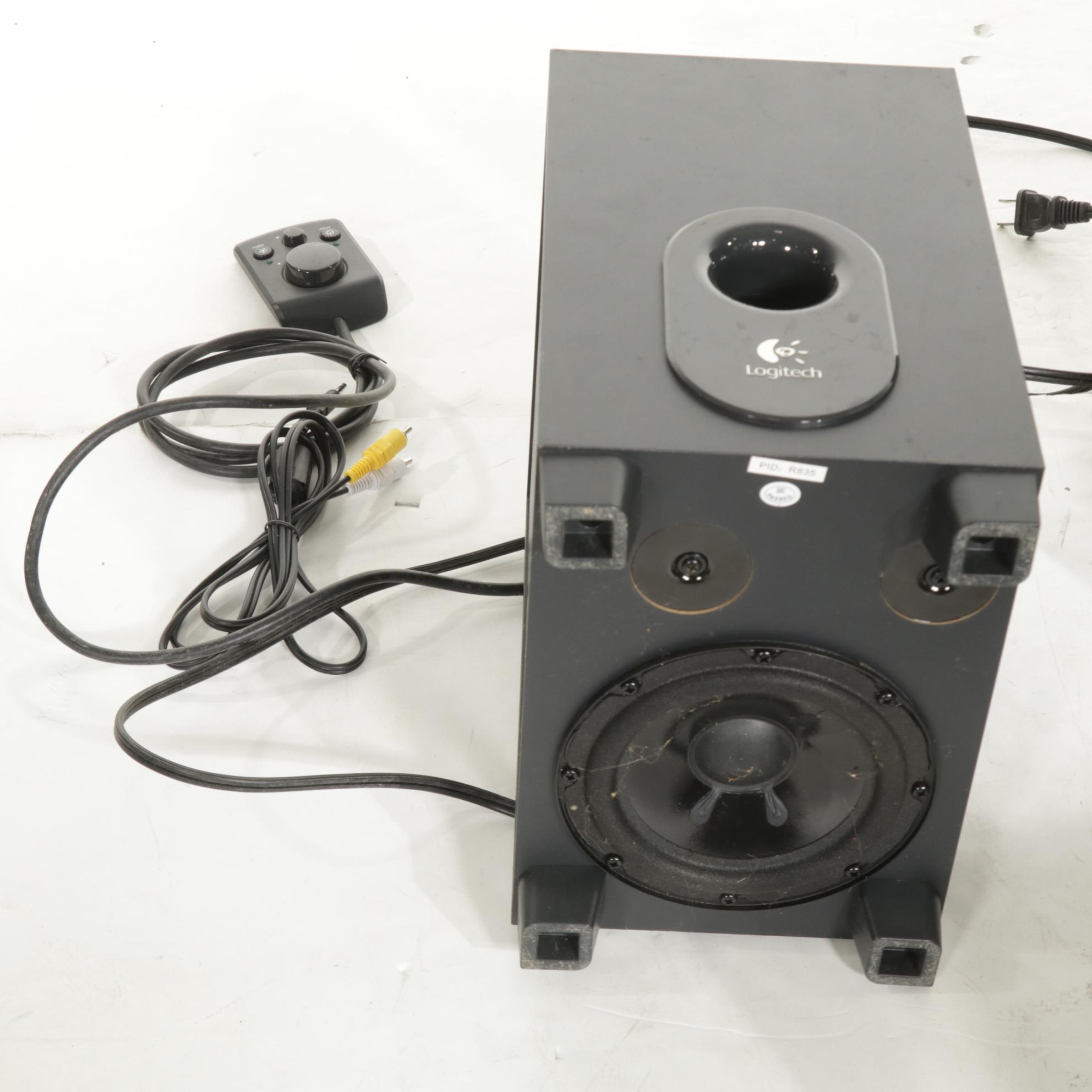 Logitech X-540 5.1 Surround Sound Speaker System with Other Speakers