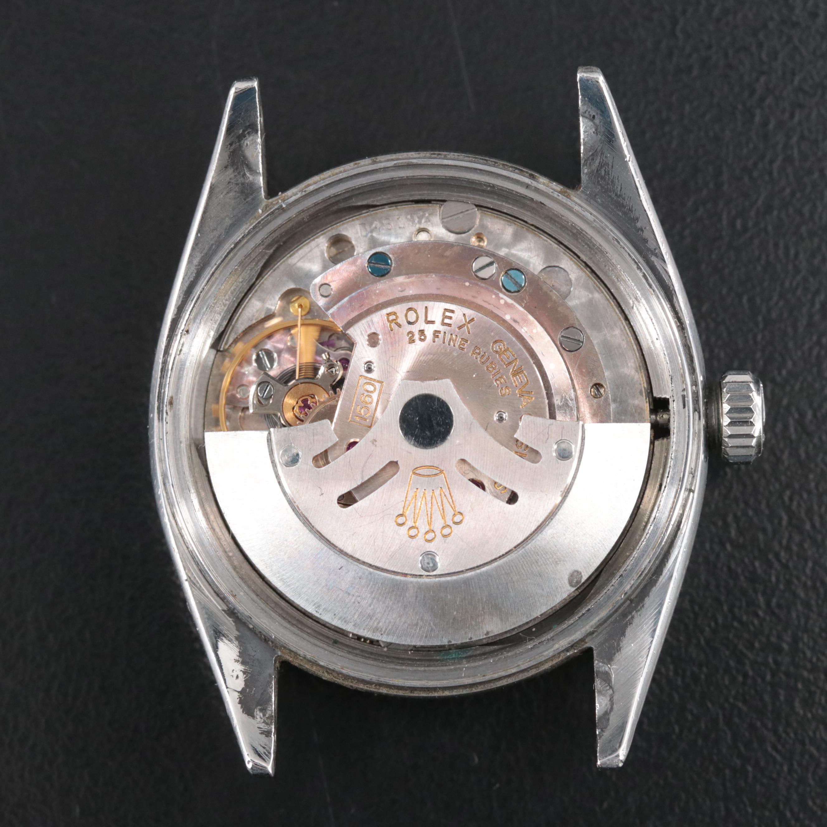 1960 Rolex Oyster Perpetual Bamboo Bezel Datejust Watch