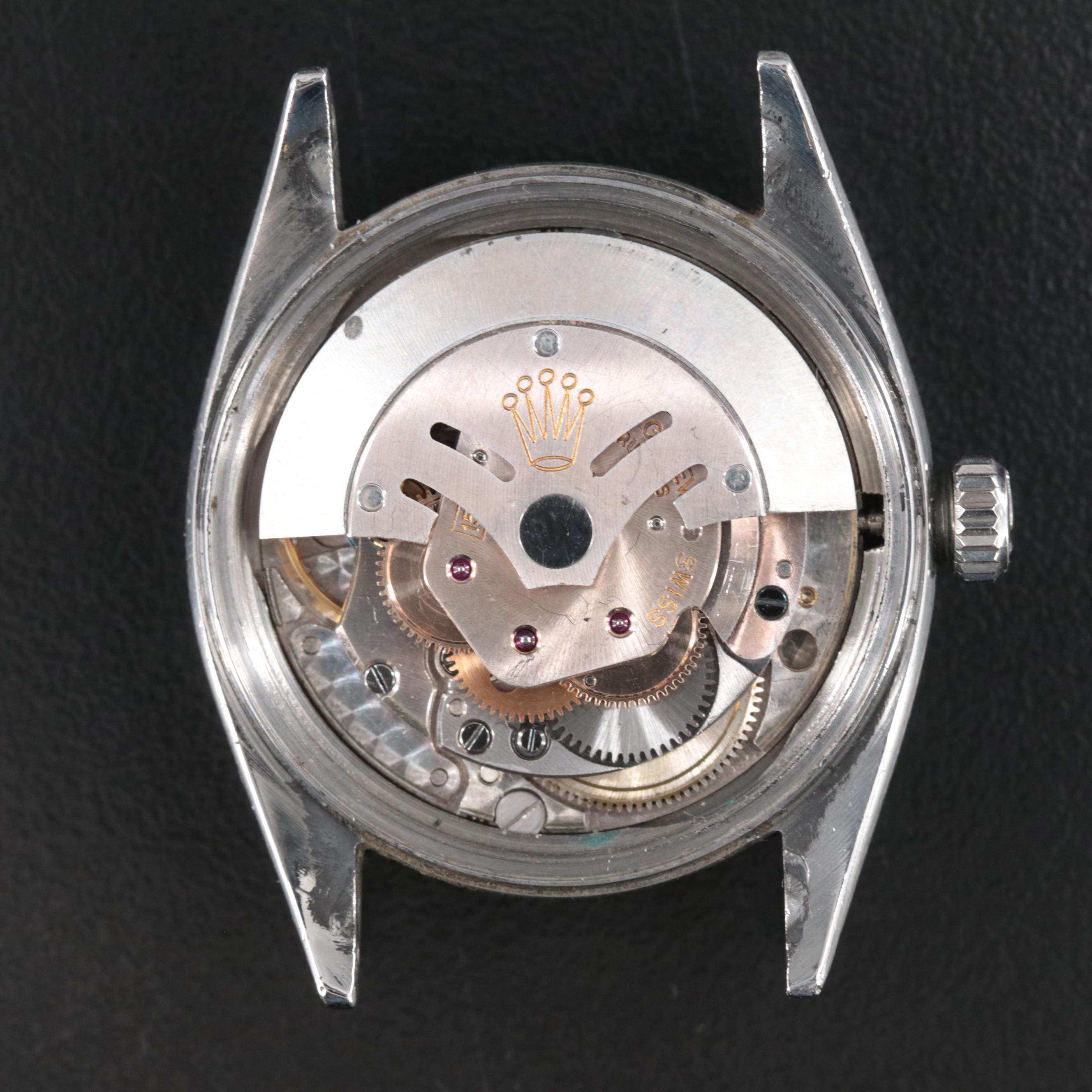 1960 Rolex Oyster Perpetual Bamboo Bezel Datejust Watch