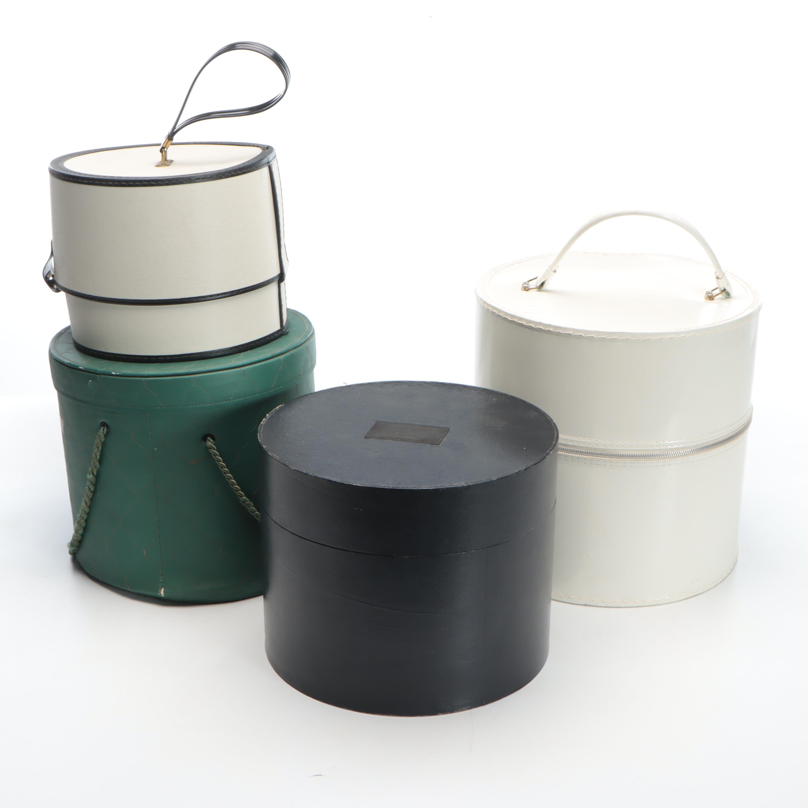 Panda Cardboard Hat Box with Other Hat Boxes