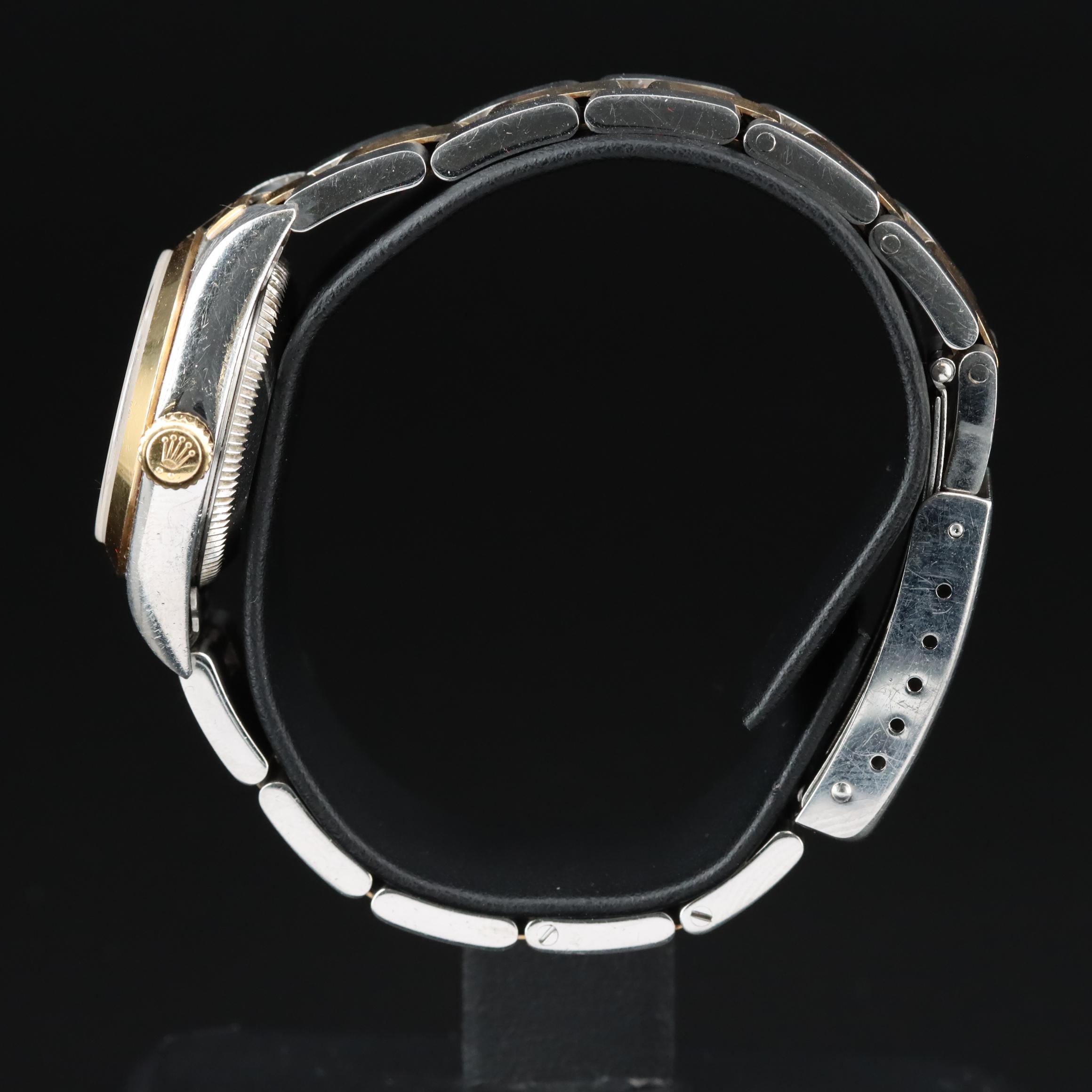 2000 Rolex Oyster Perpetual 18K and Stainless Steel Watch