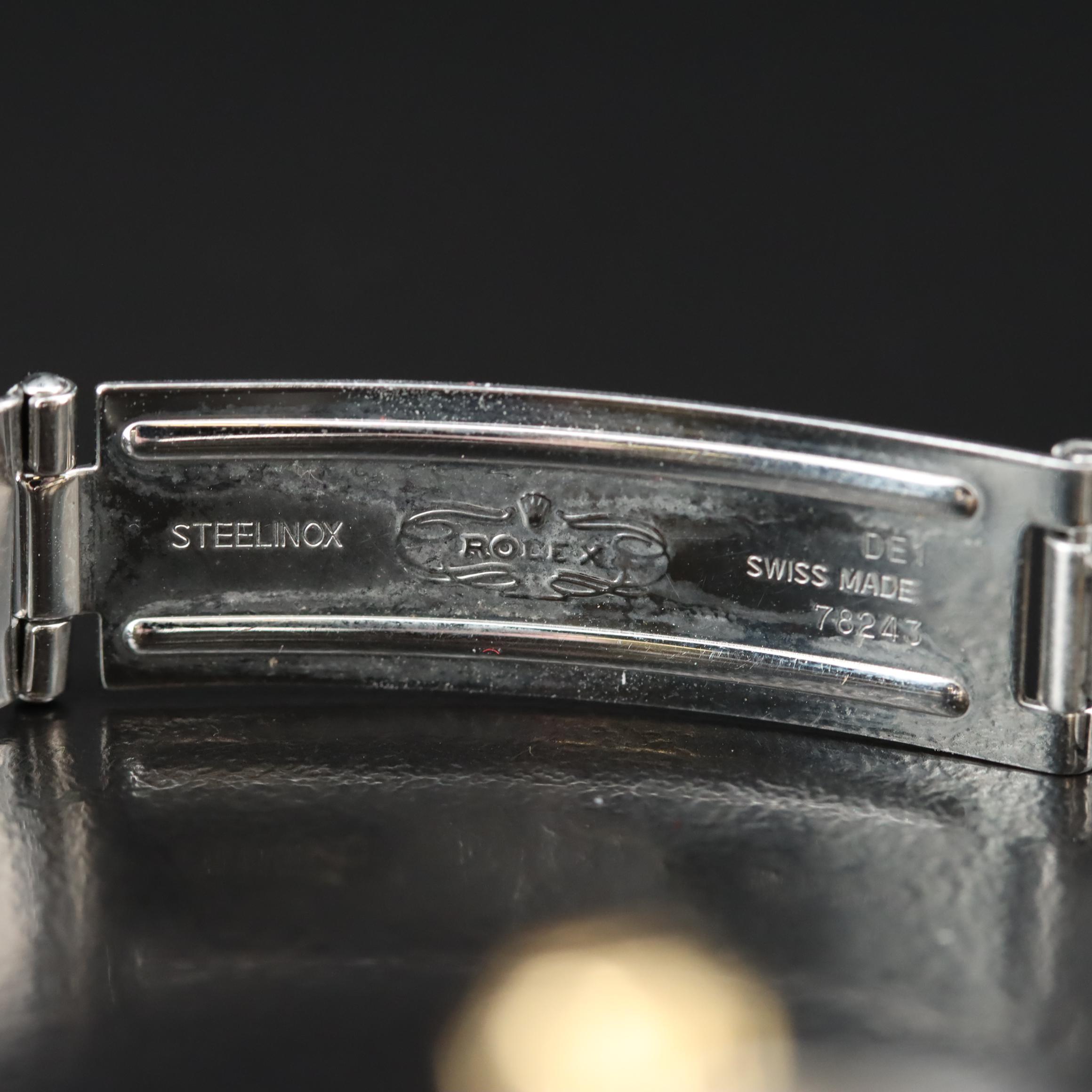 2000 Rolex Oyster Perpetual 18K and Stainless Steel Watch