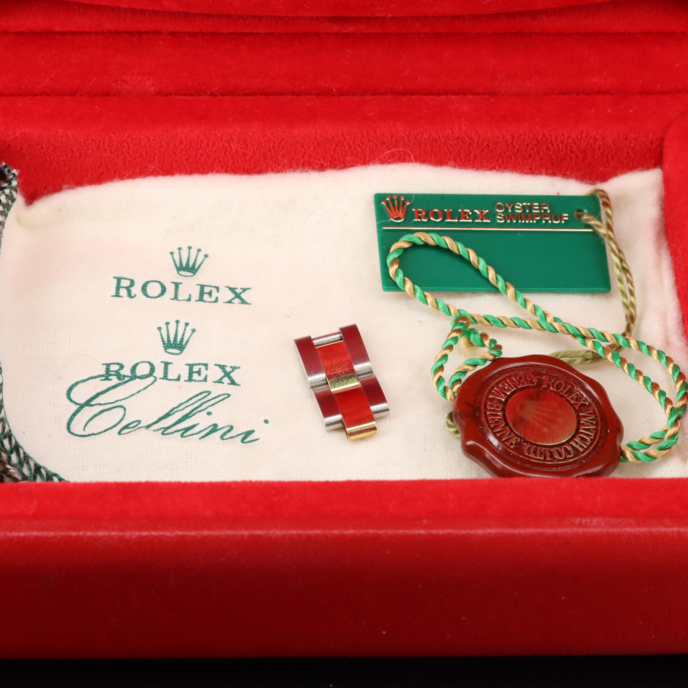 2000 Rolex Oyster Perpetual 18K and Stainless Steel Watch