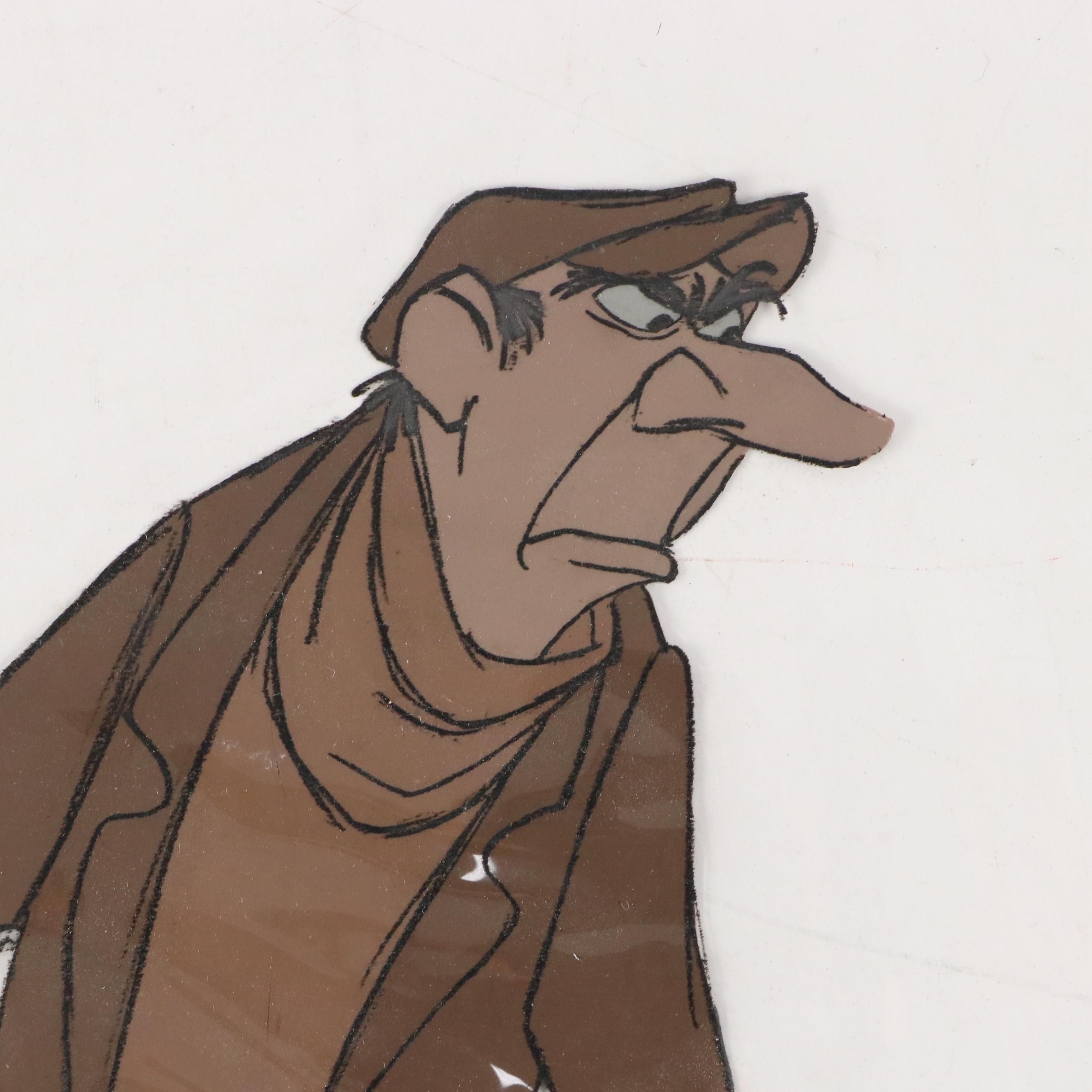 Production Animation Cel of Jasper Badun from Disney's "101 Dalmatians"