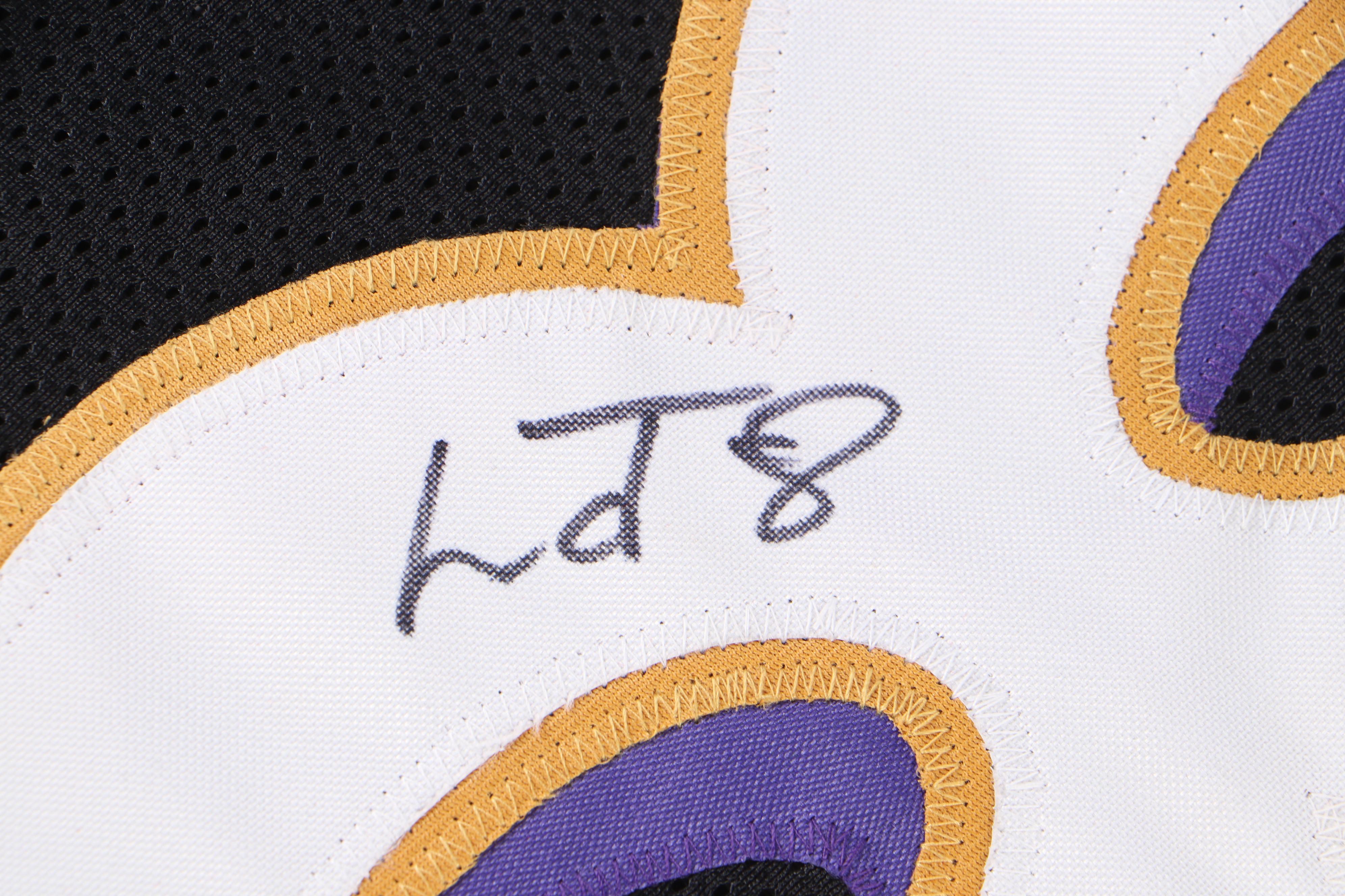 Lamar Jackson Signed Baltimore Ravens Football Jersey