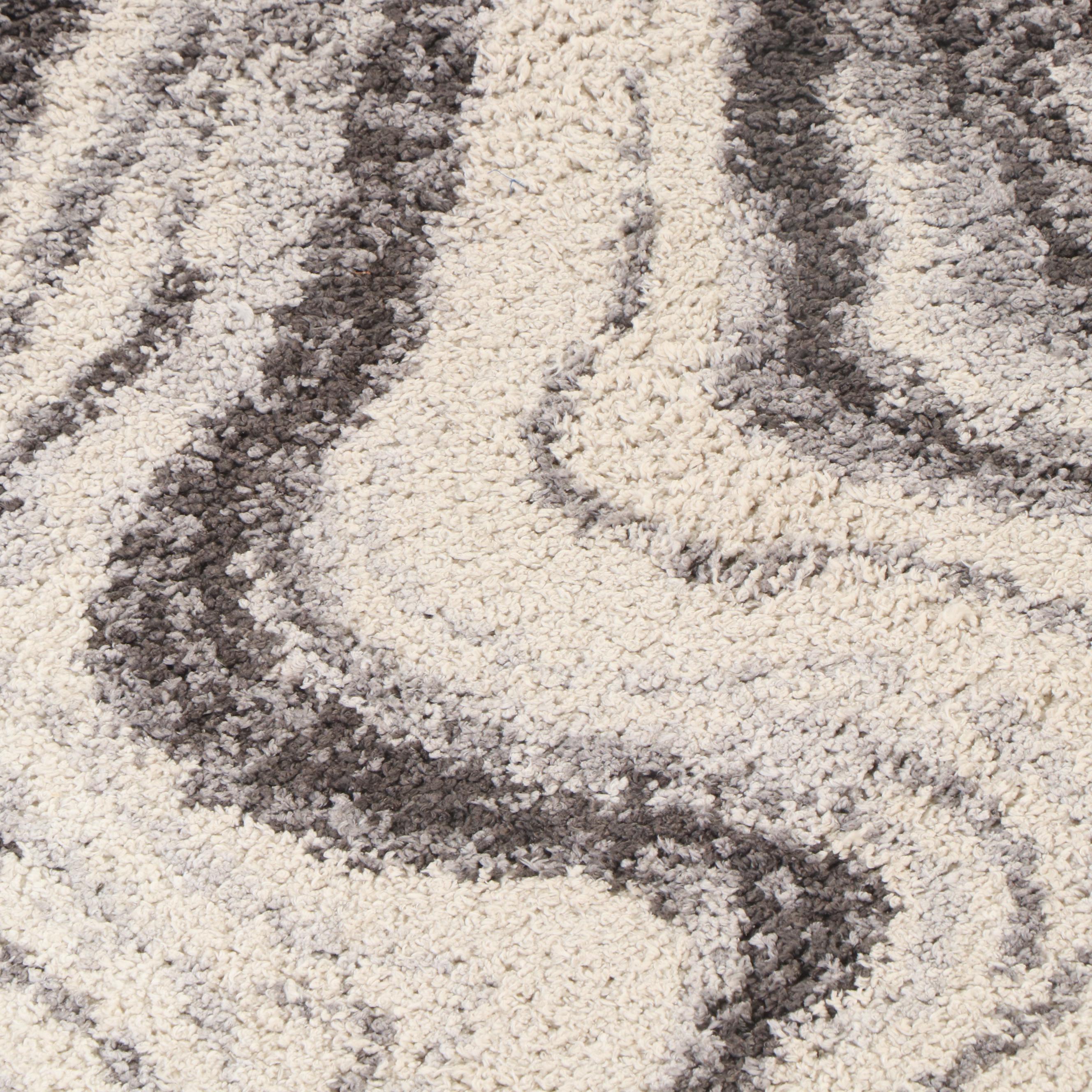 5'3 x 7'5 Hand-Tufted Thomasville Bali Collection Shag Area Rug