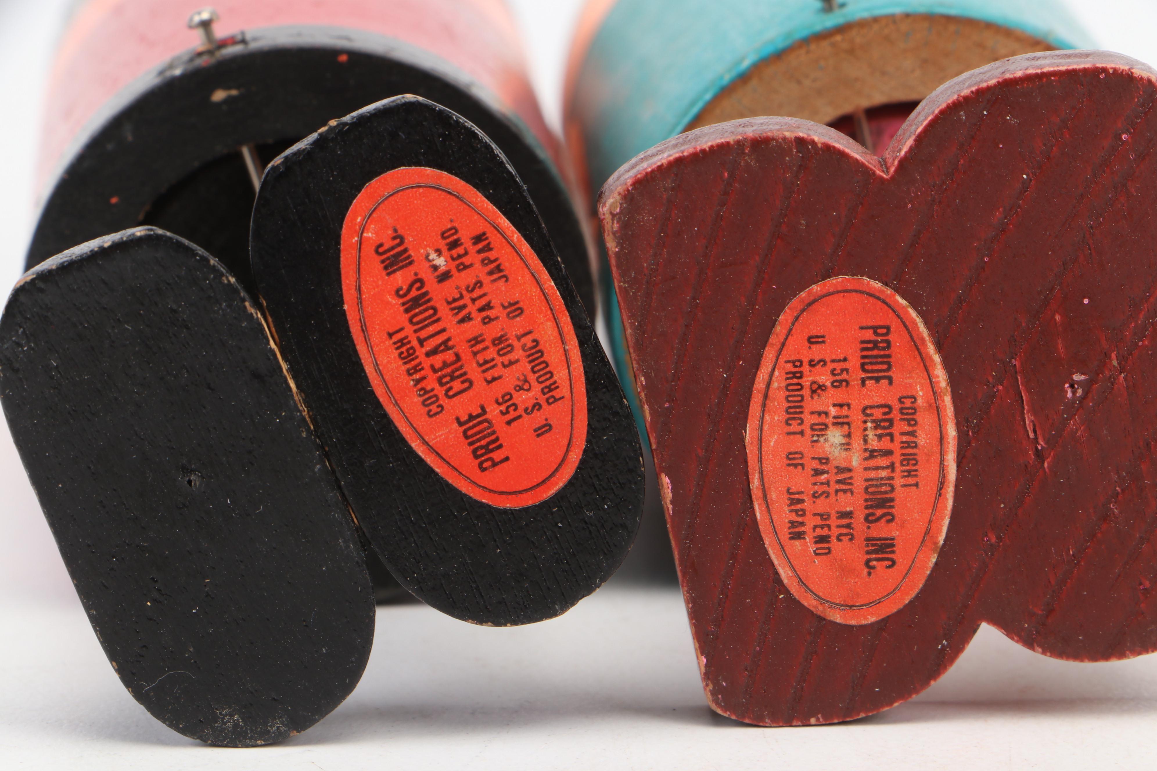 Pride Creations "Popsie" Figurines with Dakin "Dream Pets" Stuffed Toys