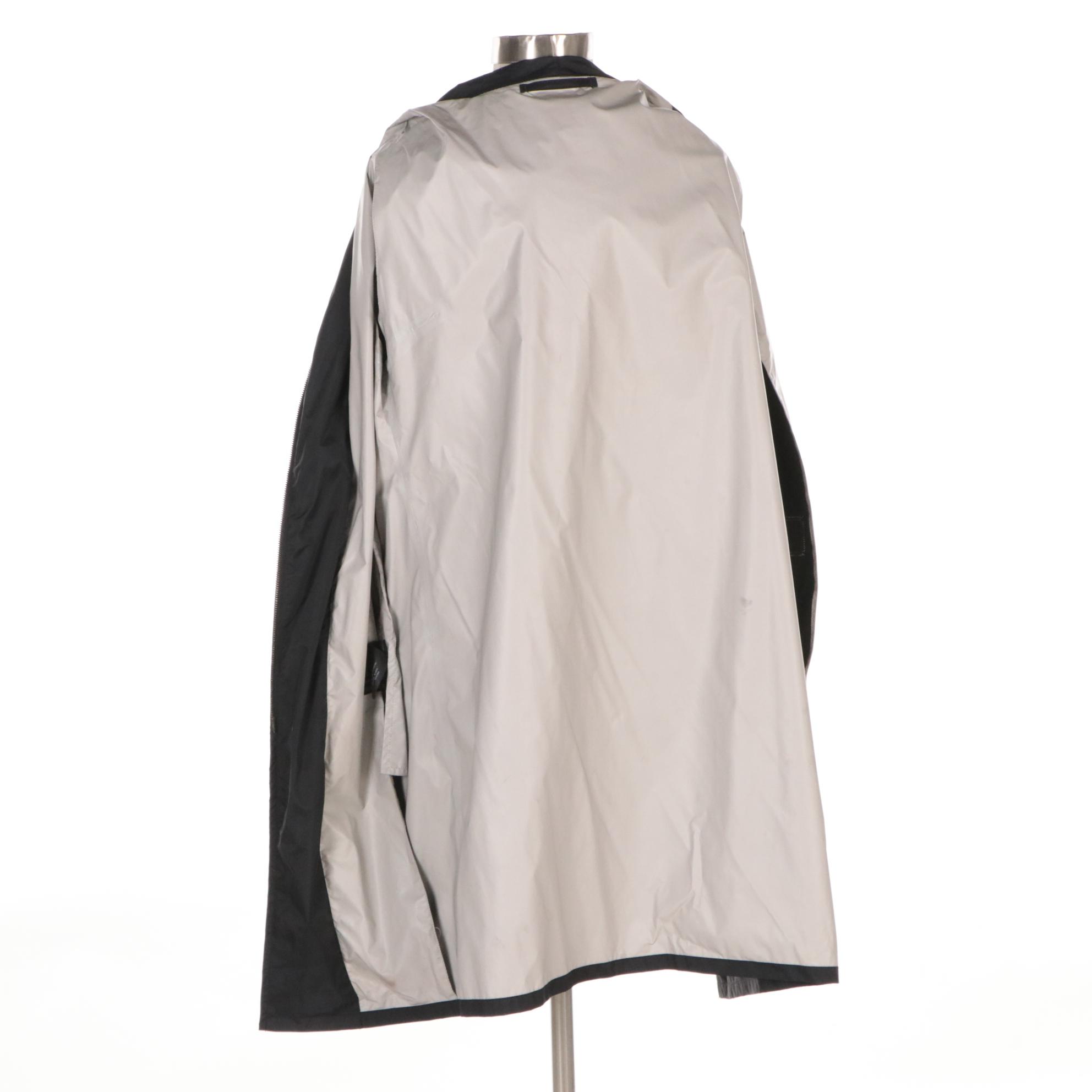 Prada Sport Nylon Hooded Raincoat
