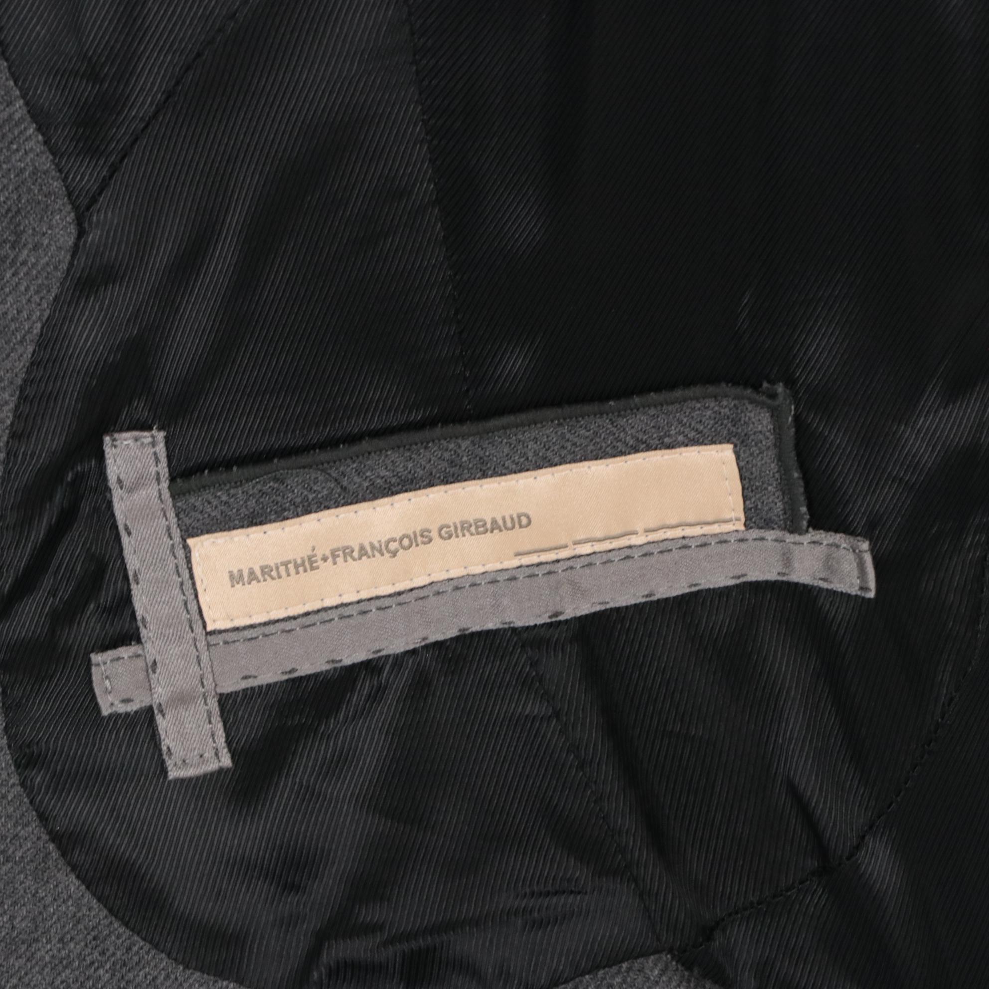 Marithe+Francois Girbaud Interfashion Spa Rimini Wool Jacket with Stitch Detail