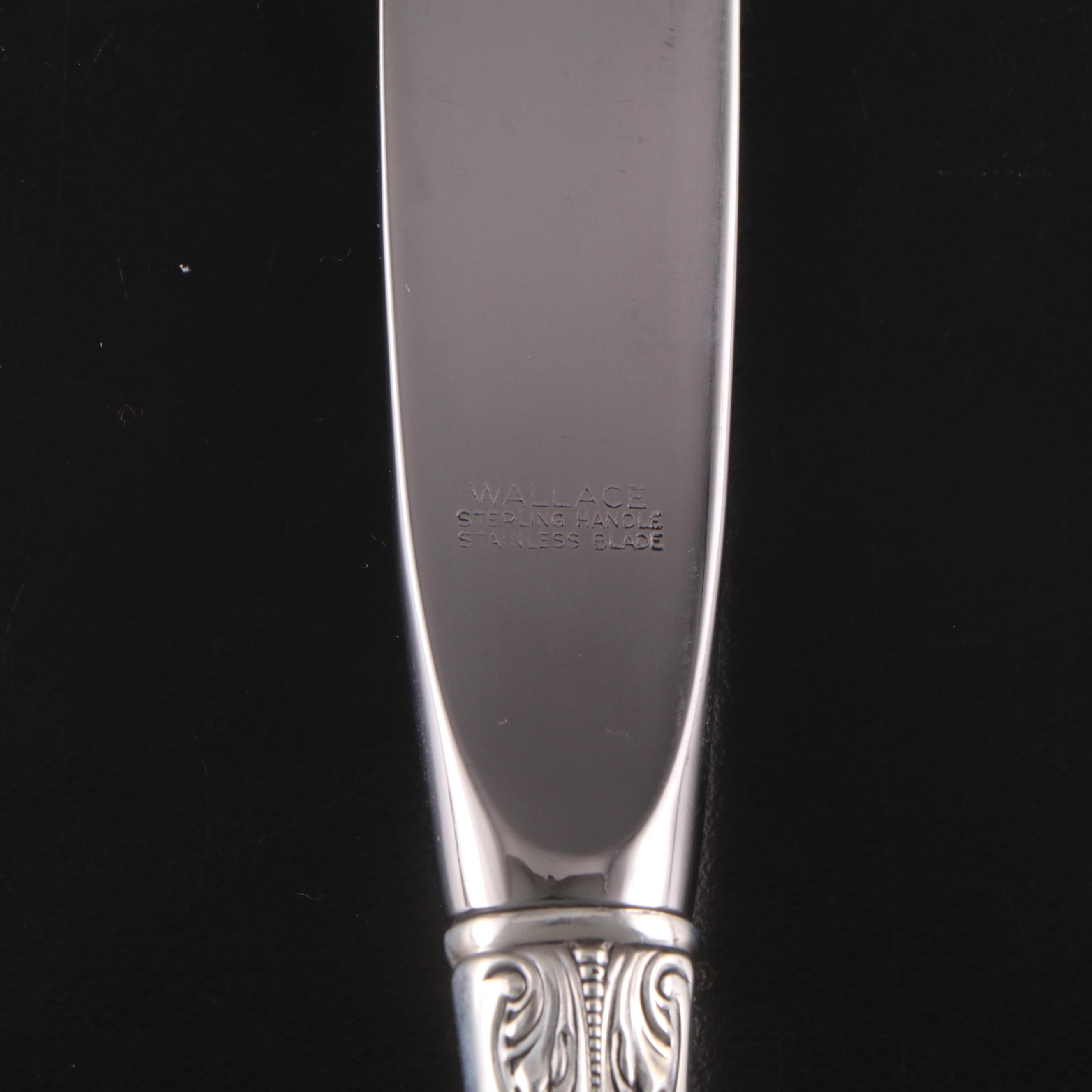 Wallace "Sir Christopher" Sterling Silver Dinner Knives