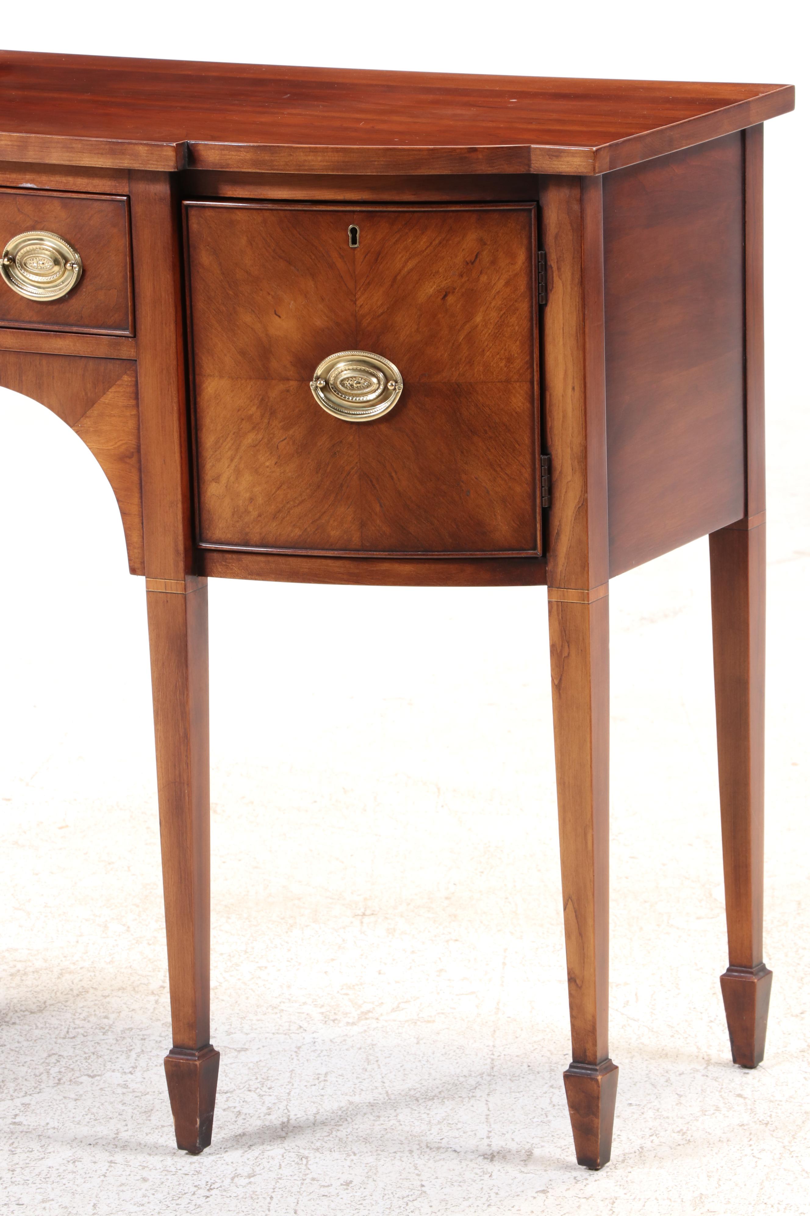 Statton "Trutype Americana" Federal Style Cherrywood Sideboard, 20th Century