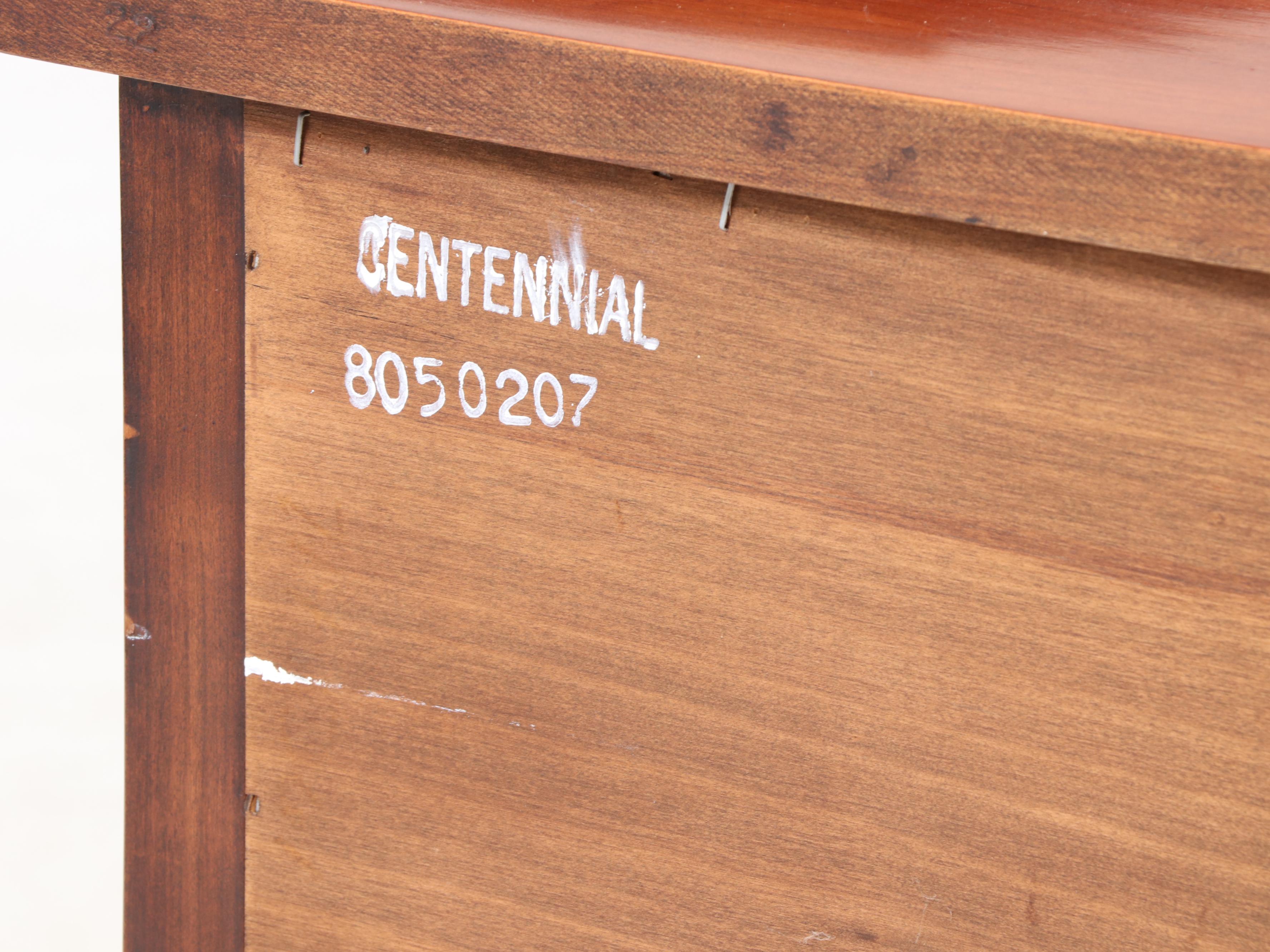 Statton "Trutype Americana" Federal Style Cherrywood Sideboard, 20th Century
