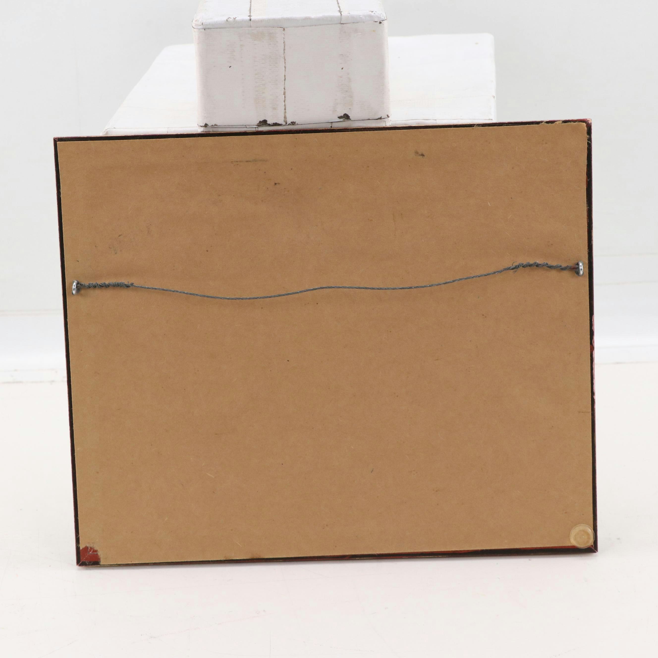 Paco Caballero Watercolor Painting of a View of Toledo, Spain