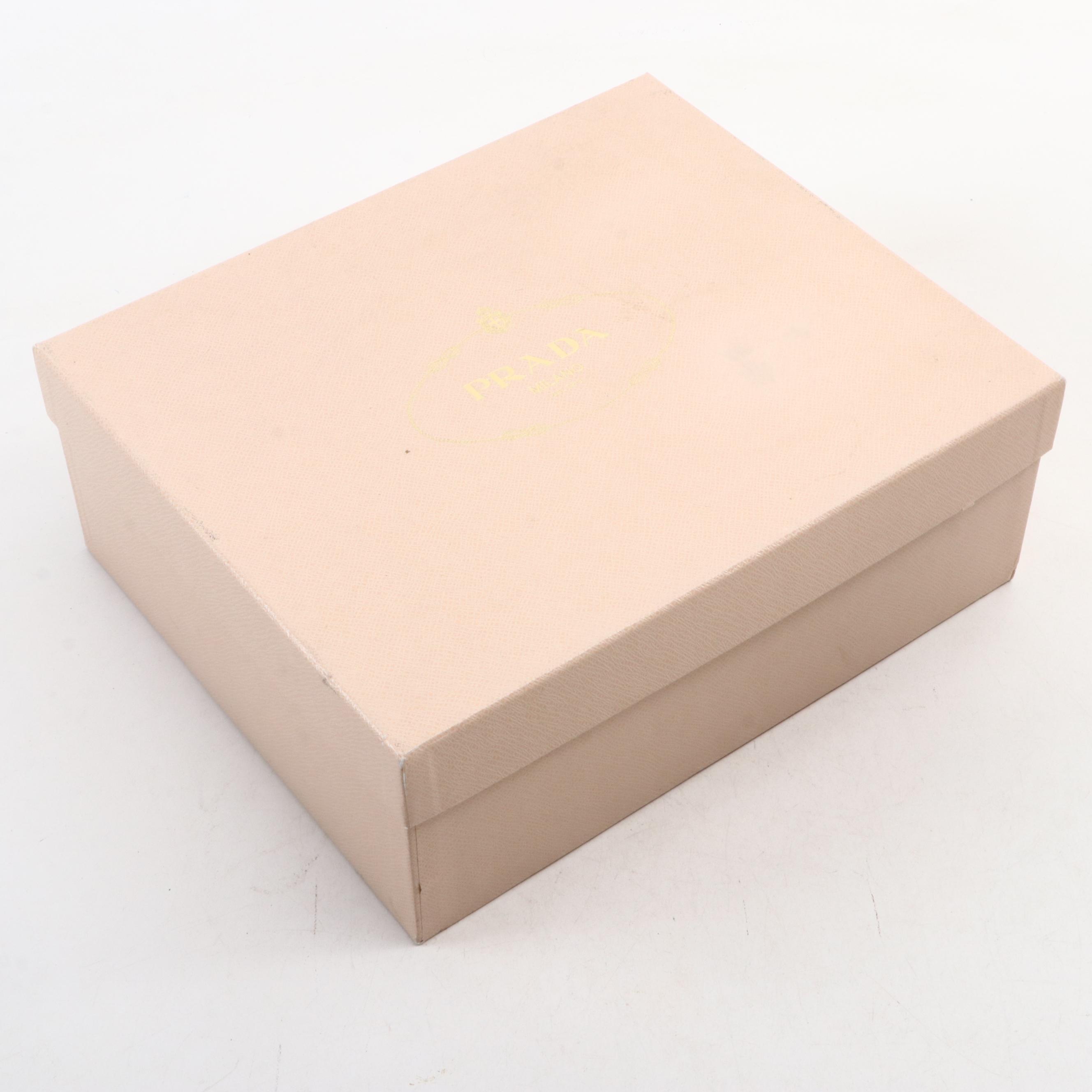 Yves Saint Laurent and Prada Retail Product Boxes