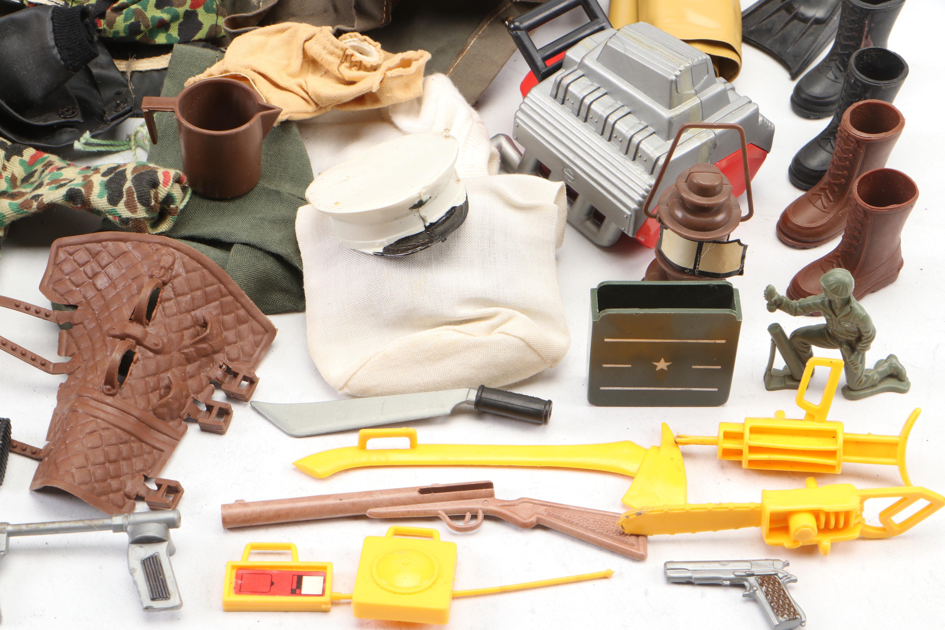 Hasbro GI Joe Doll with Universal City Studios Inc Doll and More