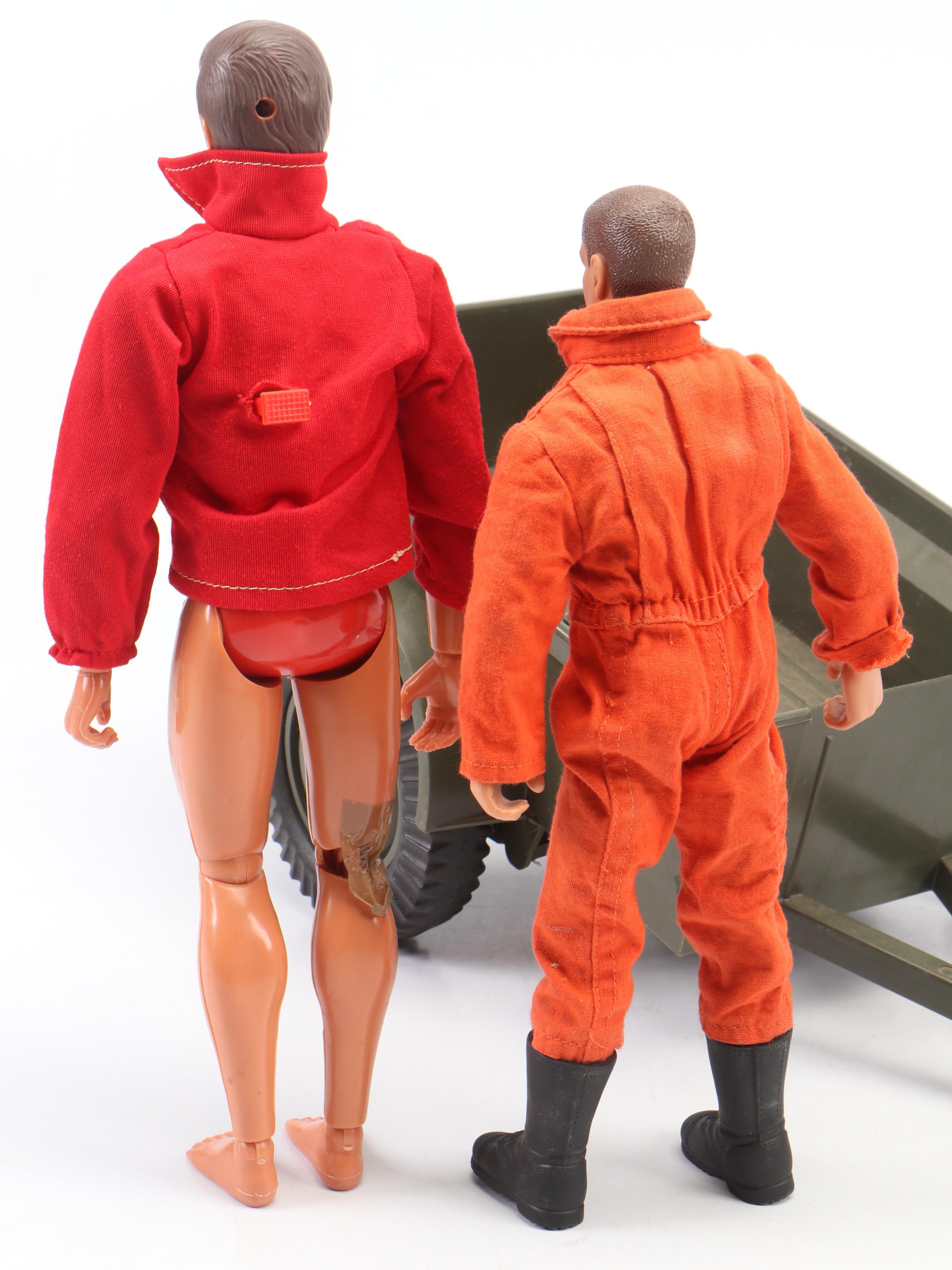 Hasbro GI Joe Doll with Universal City Studios Inc Doll and More