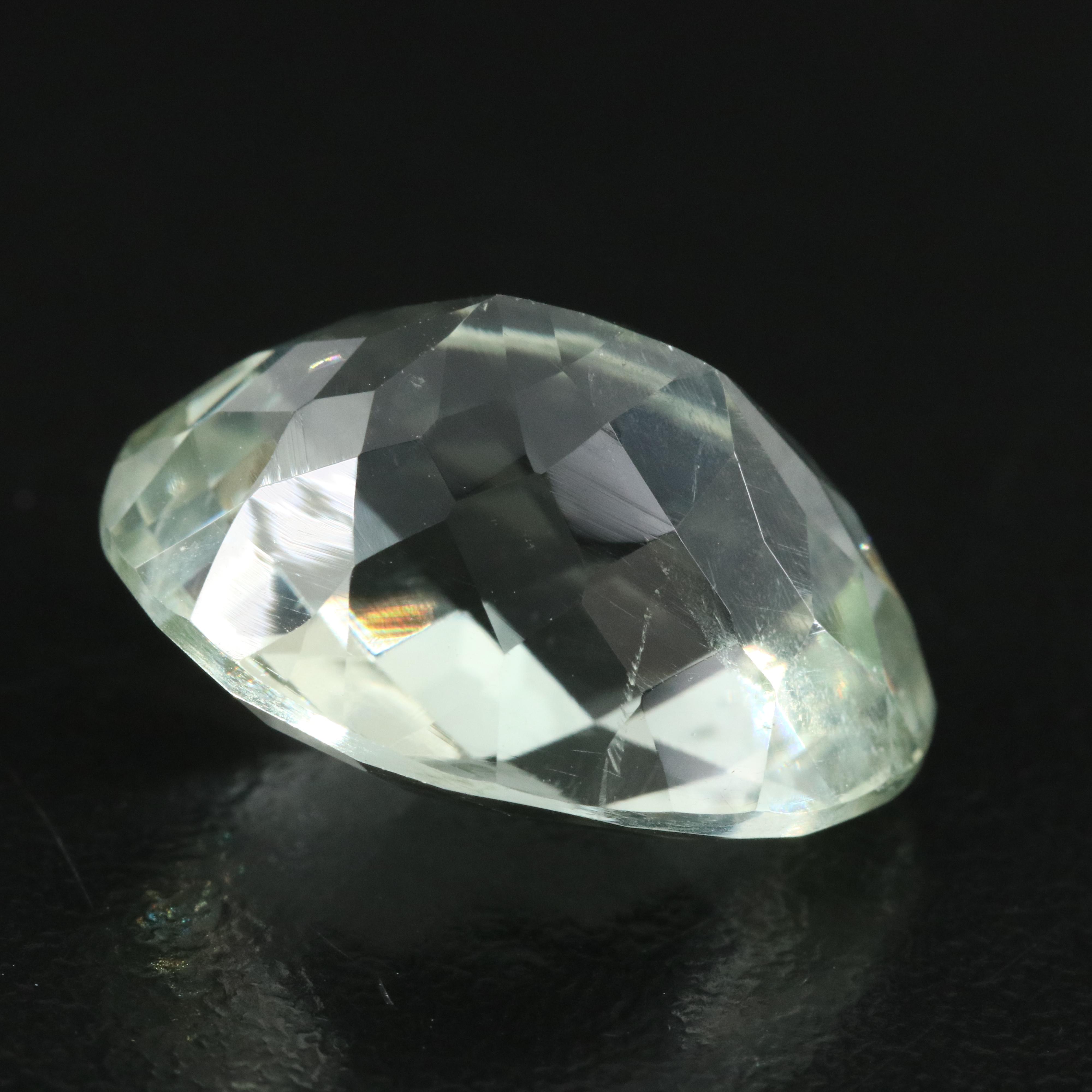 Loose 16.35 CT Prasiolite