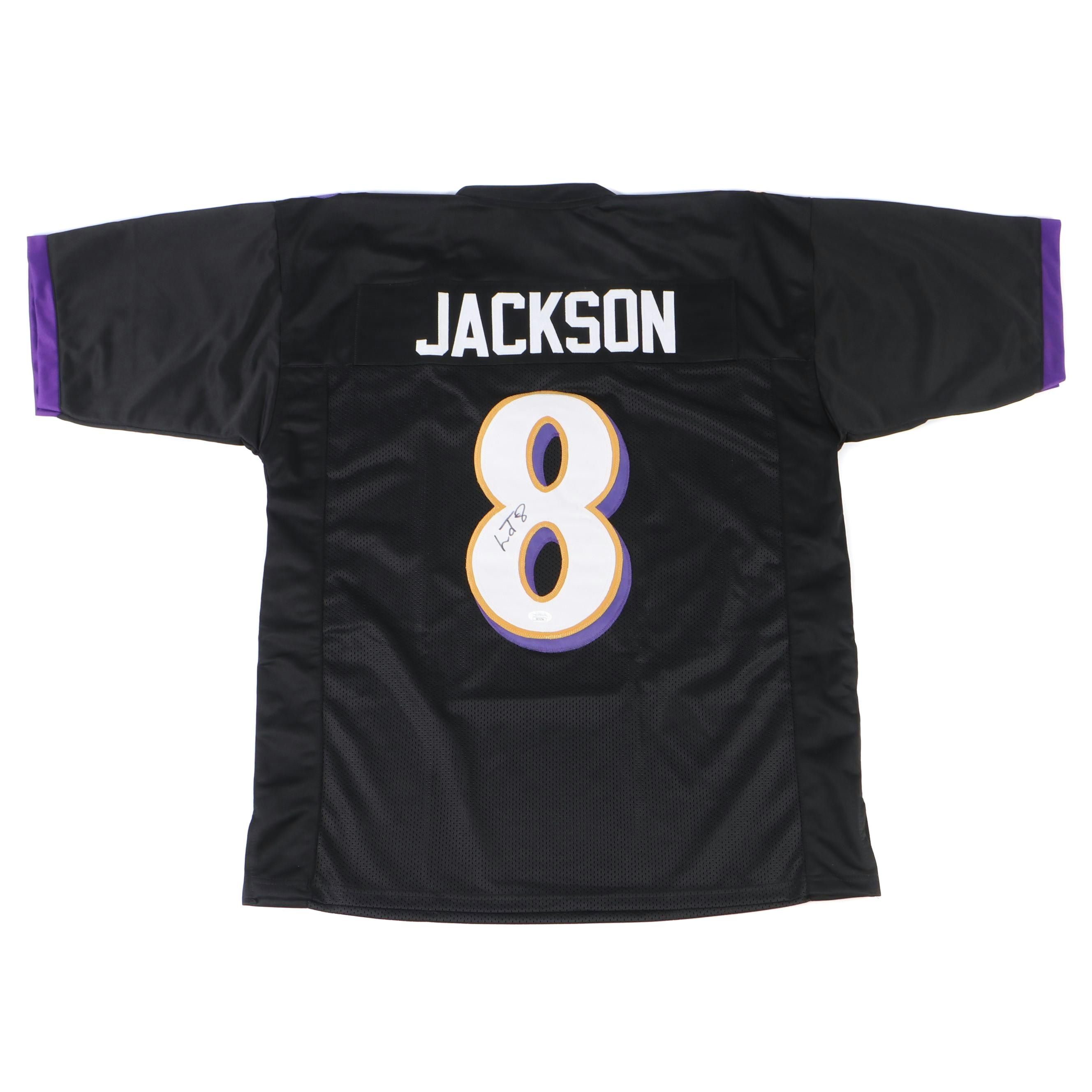 Lamar Jackson Signed Baltimore Ravens Football Jersey