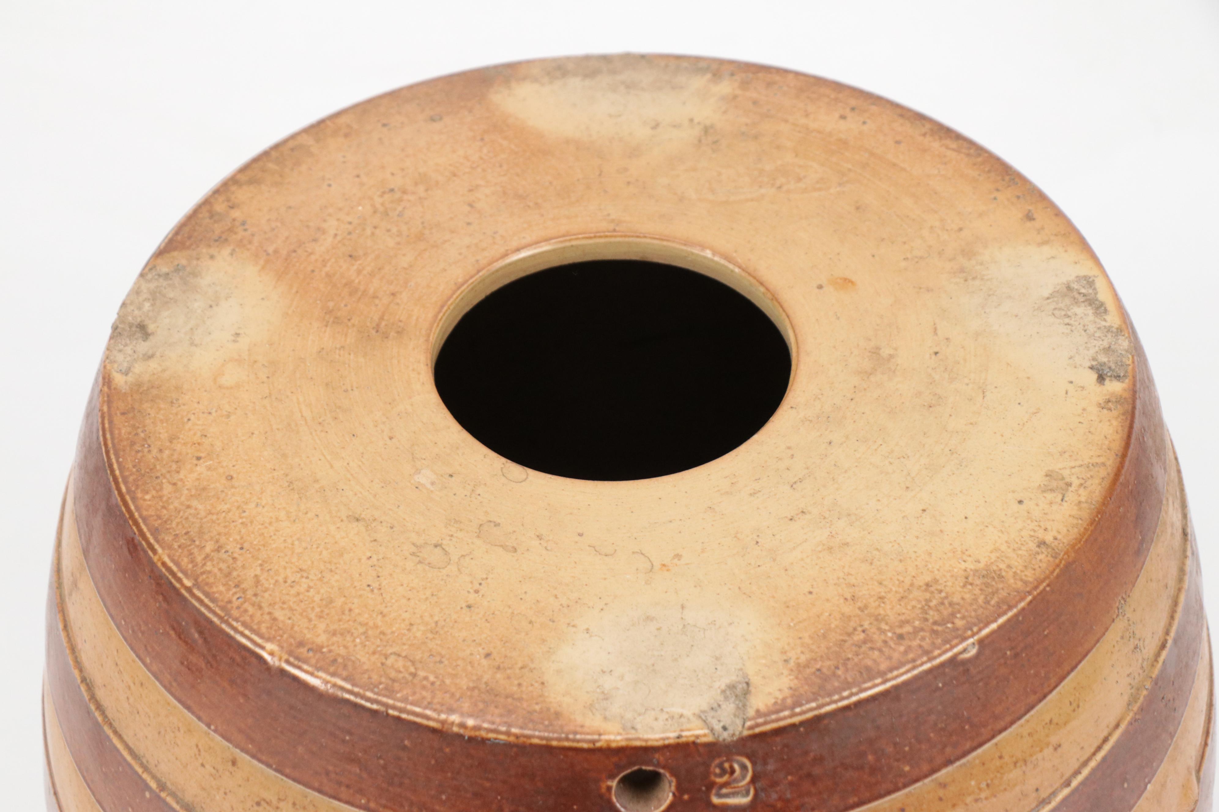 Multicolored Ceramic Drink Dispenser