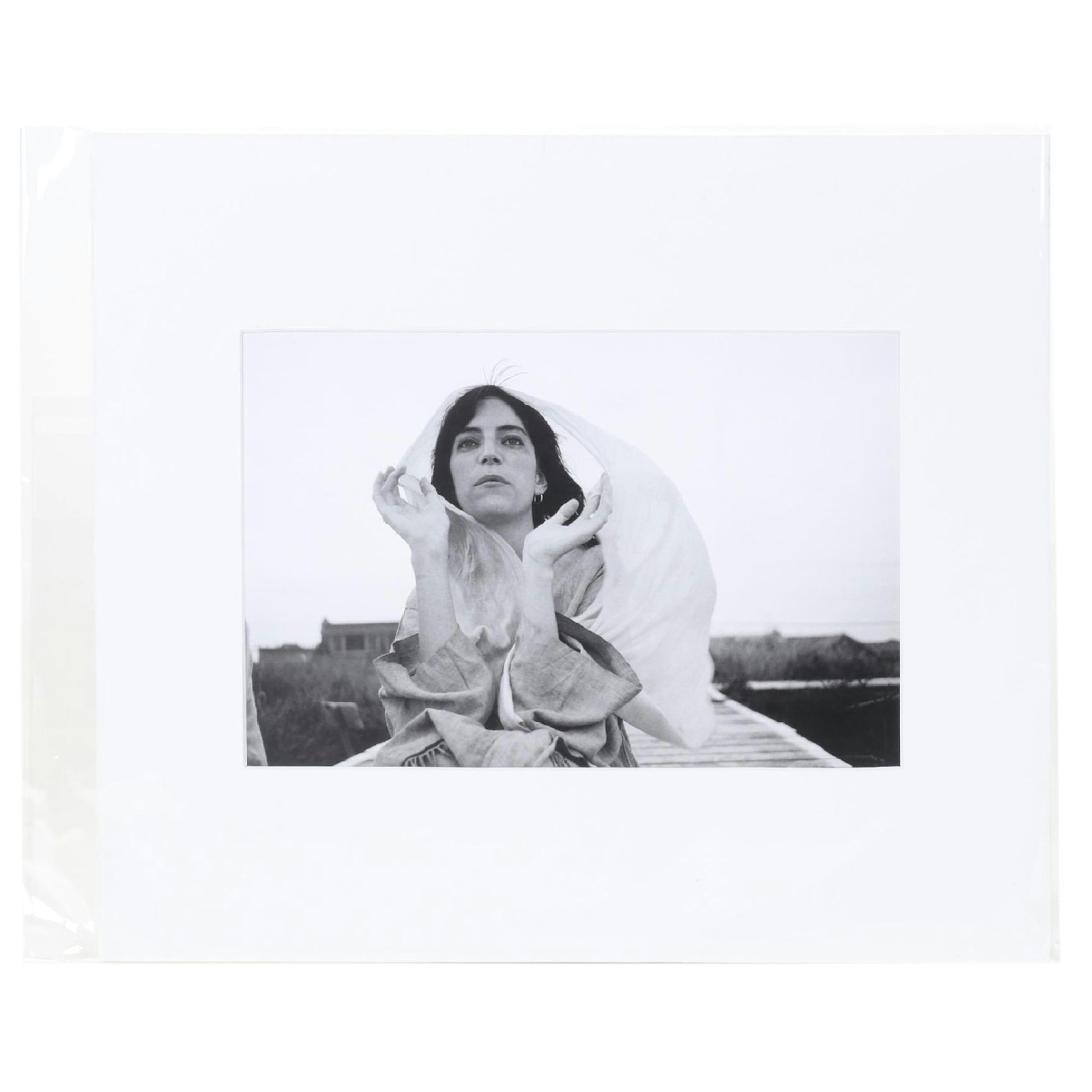 Portrait Offset Lithograph After Robert Mapplethorpe "Patti Smith," Circa 1972