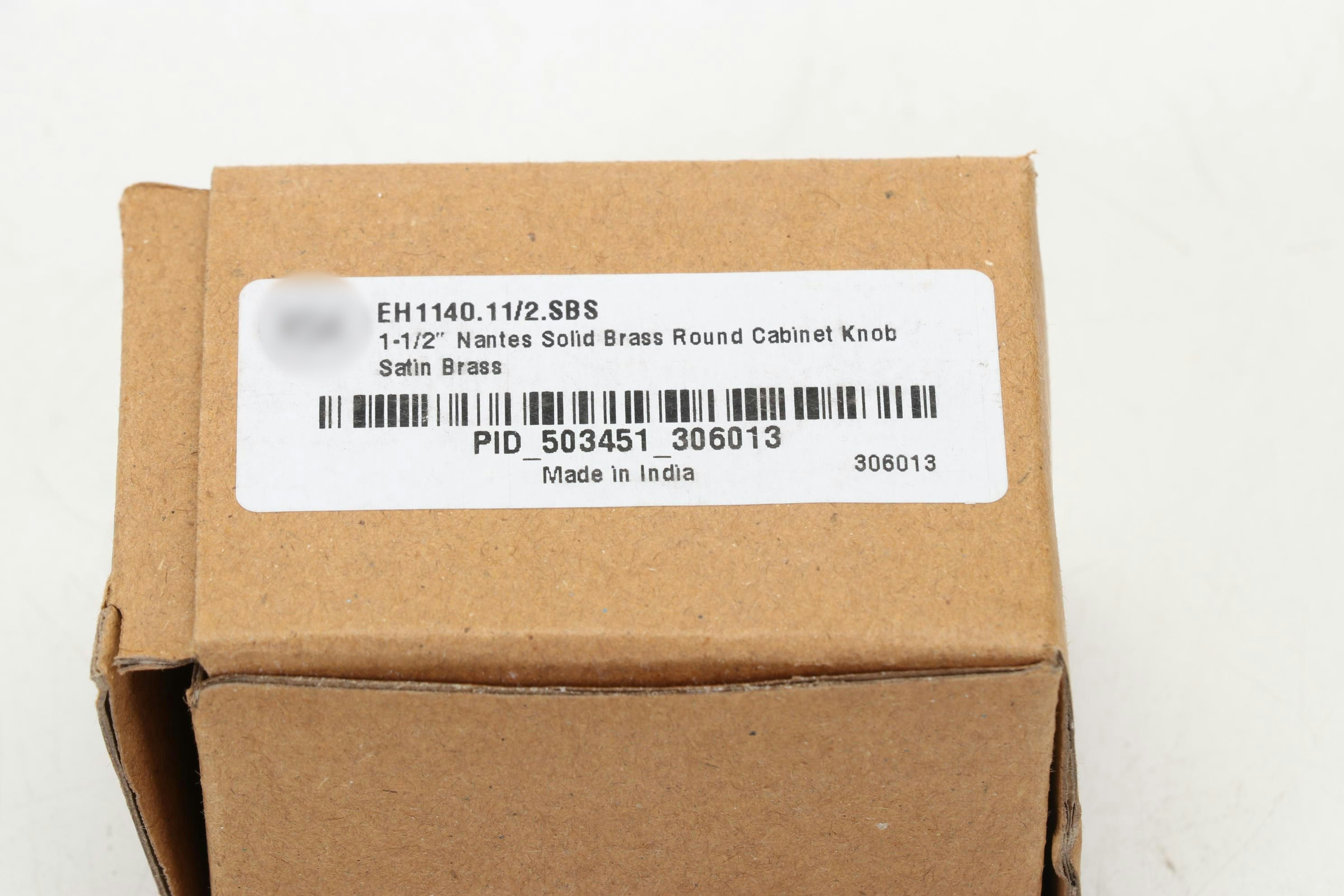 Satin Brass Round 1.25" and 1.5" Cabinet Knobs