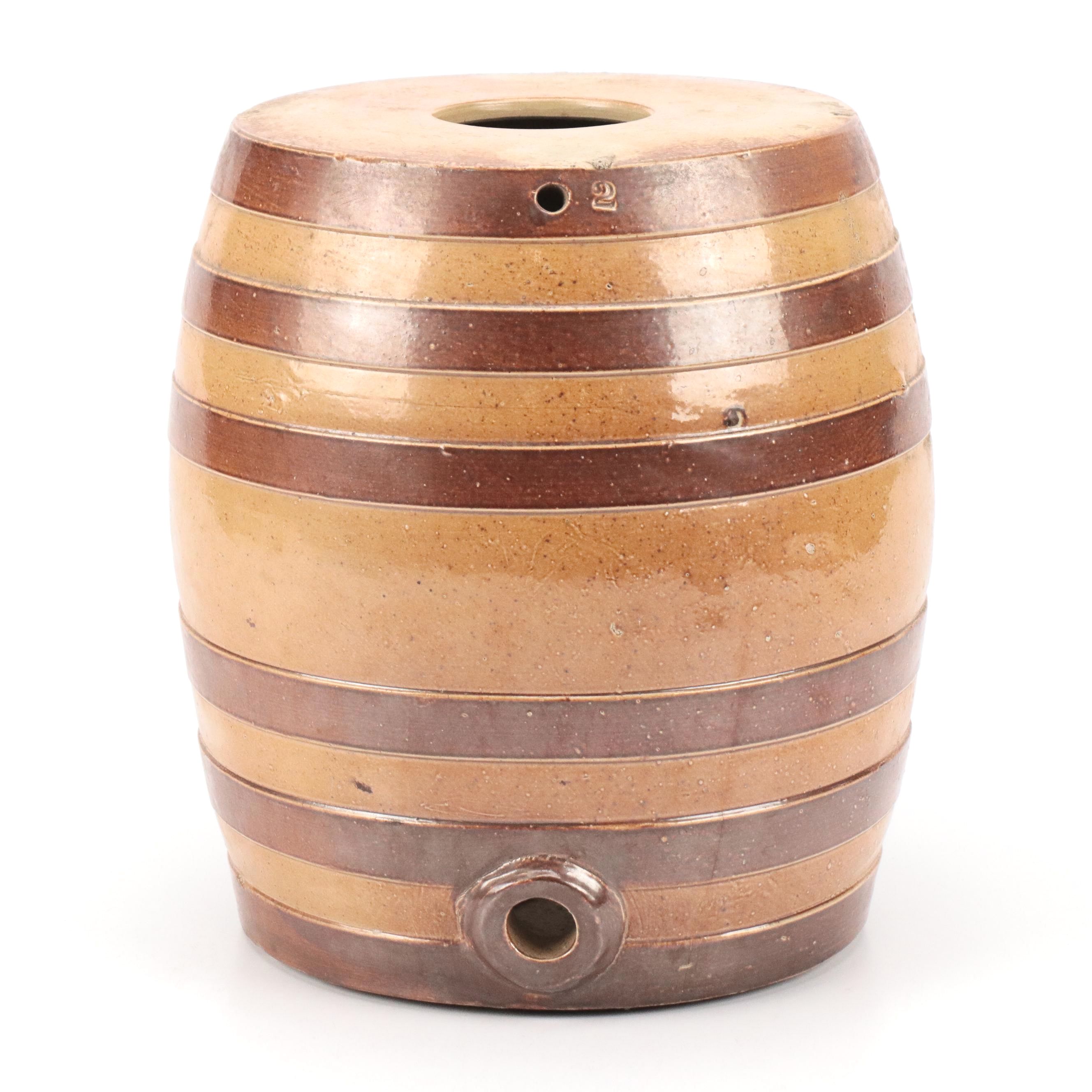 Multicolored Ceramic Drink Dispenser