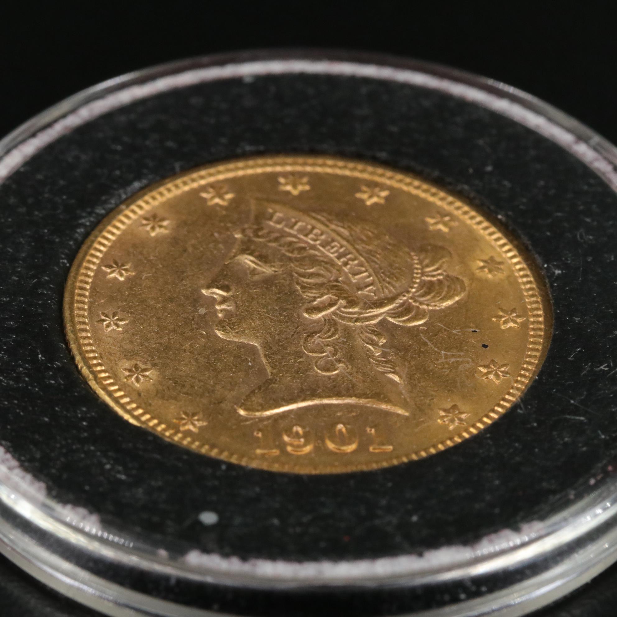 1901 United States Ten Dollar Gold Coin