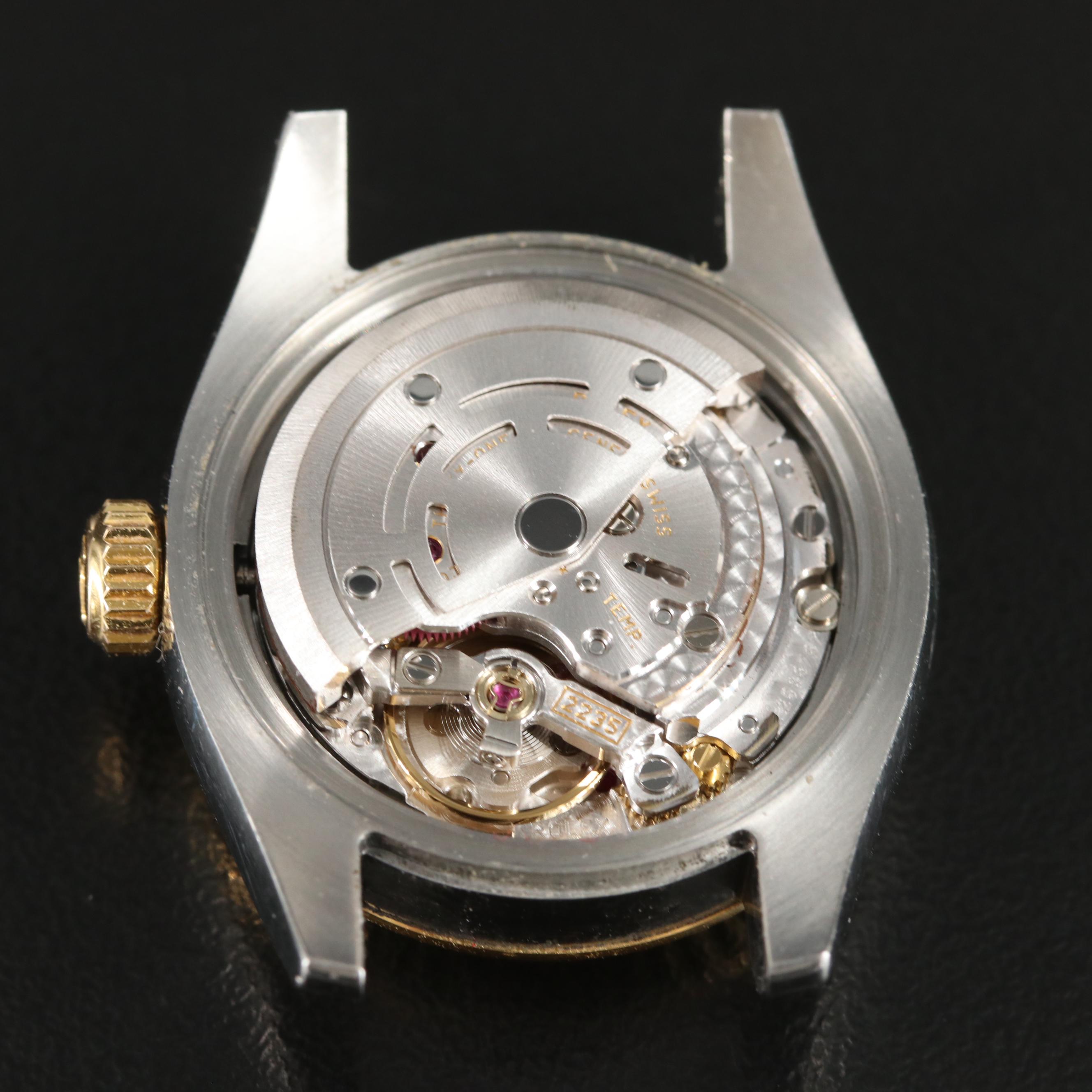 2008 Rolex Factory Diamond Dial Datejust Watch