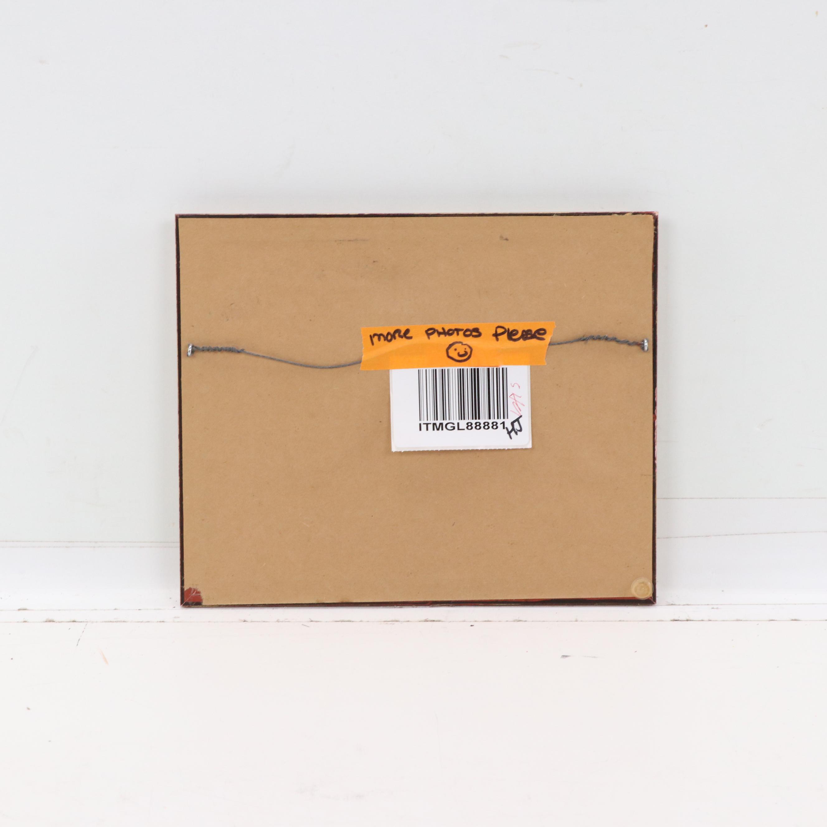 Paco Caballero Watercolor Painting of a View of Toledo, Spain