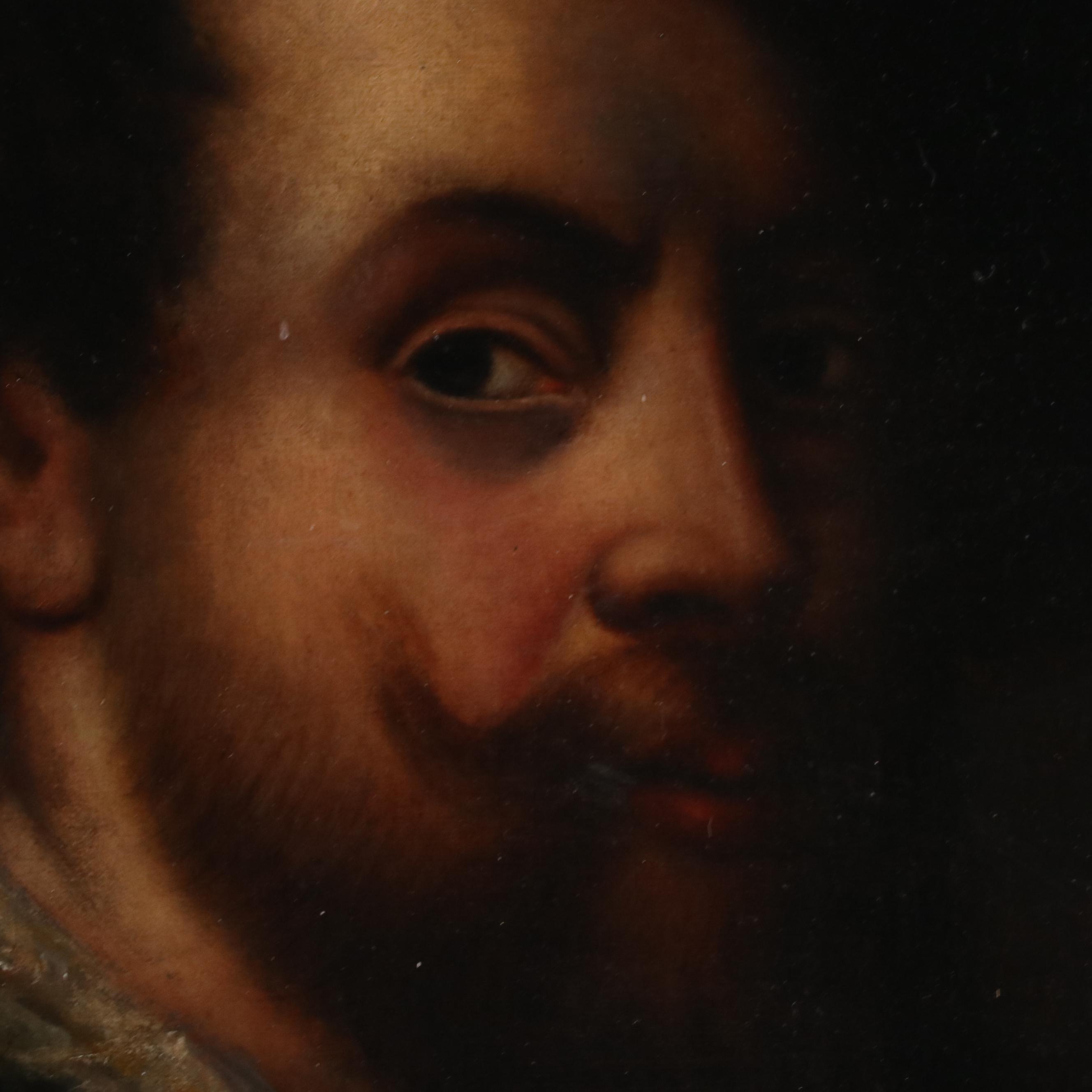 Oil Painting After Peter Paul Rubens "Self-Portrait," Late 19th Century