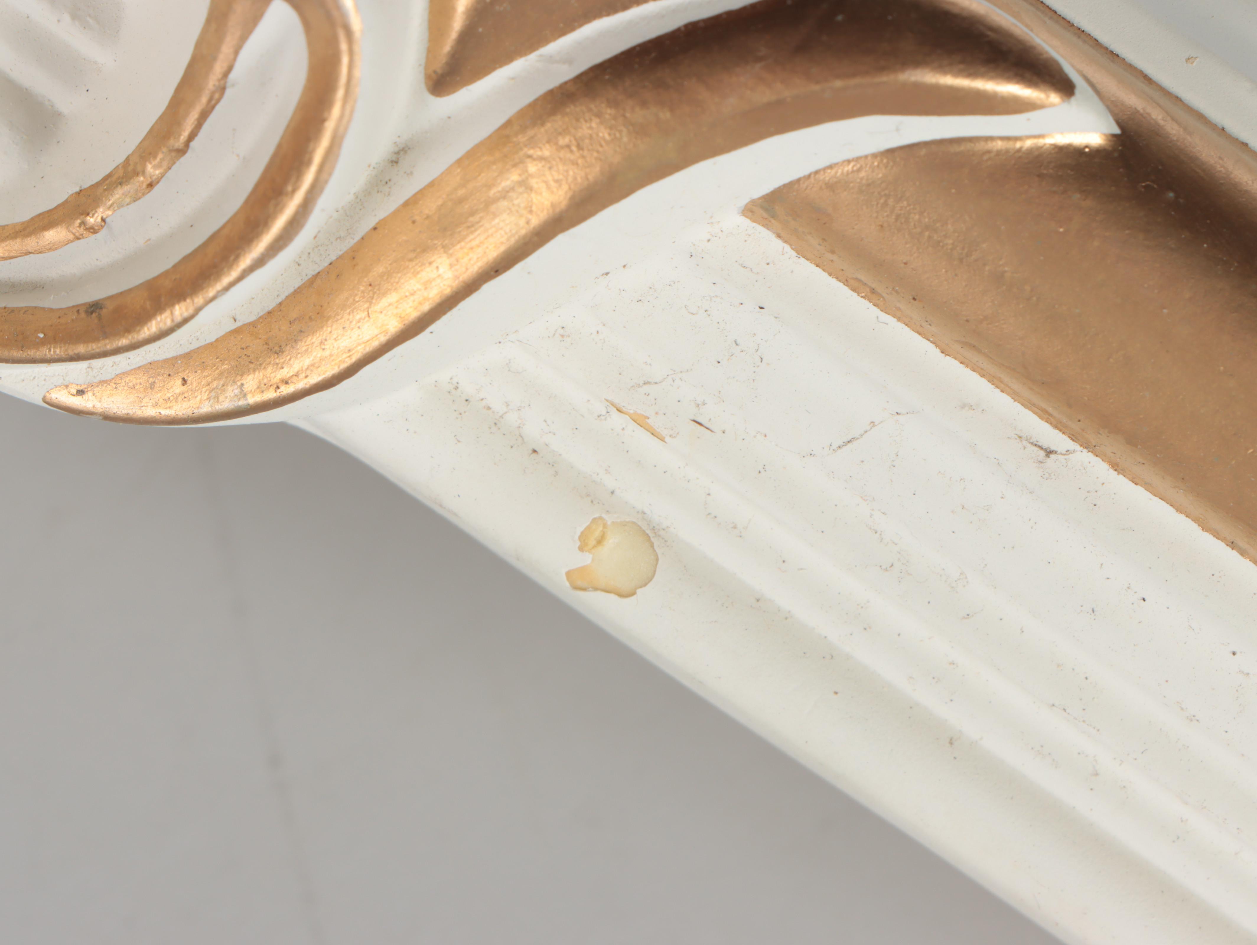 Victorian Style Parcel-Gilt Composite Decorative Moldings