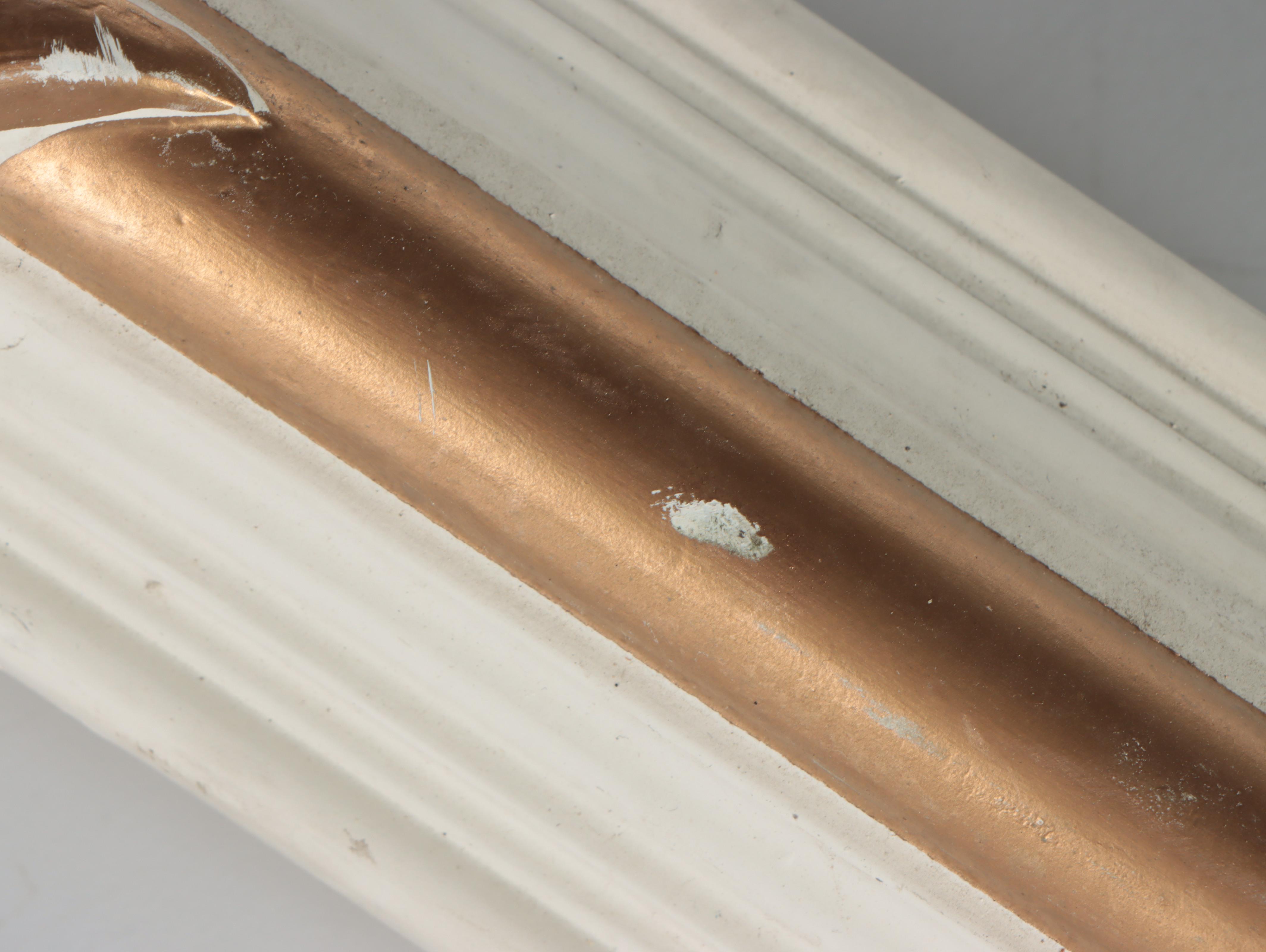 Victorian Style Parcel-Gilt Composite Decorative Moldings