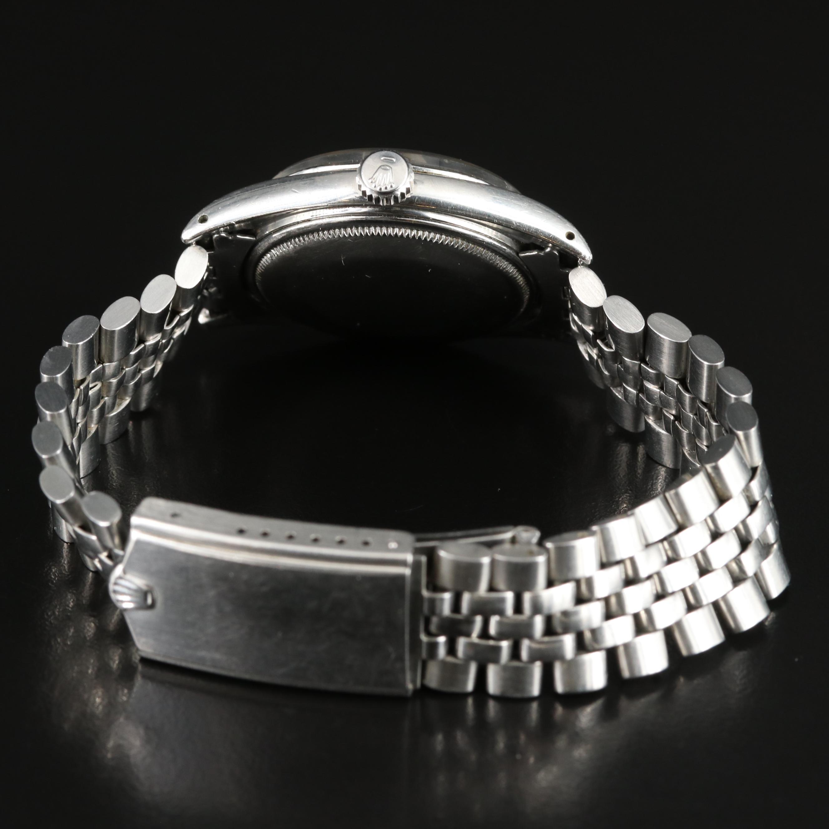 1960 Rolex Oyster Perpetual Bamboo Bezel Datejust Watch