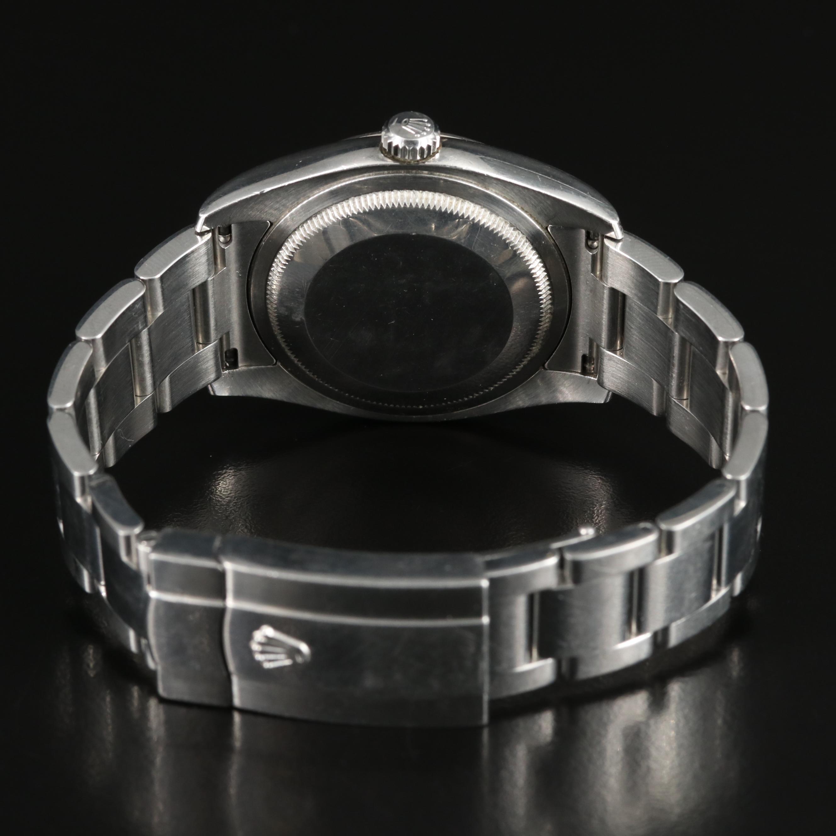 2005 Rolex Pink Salmon Dial Datejust 36 Watch