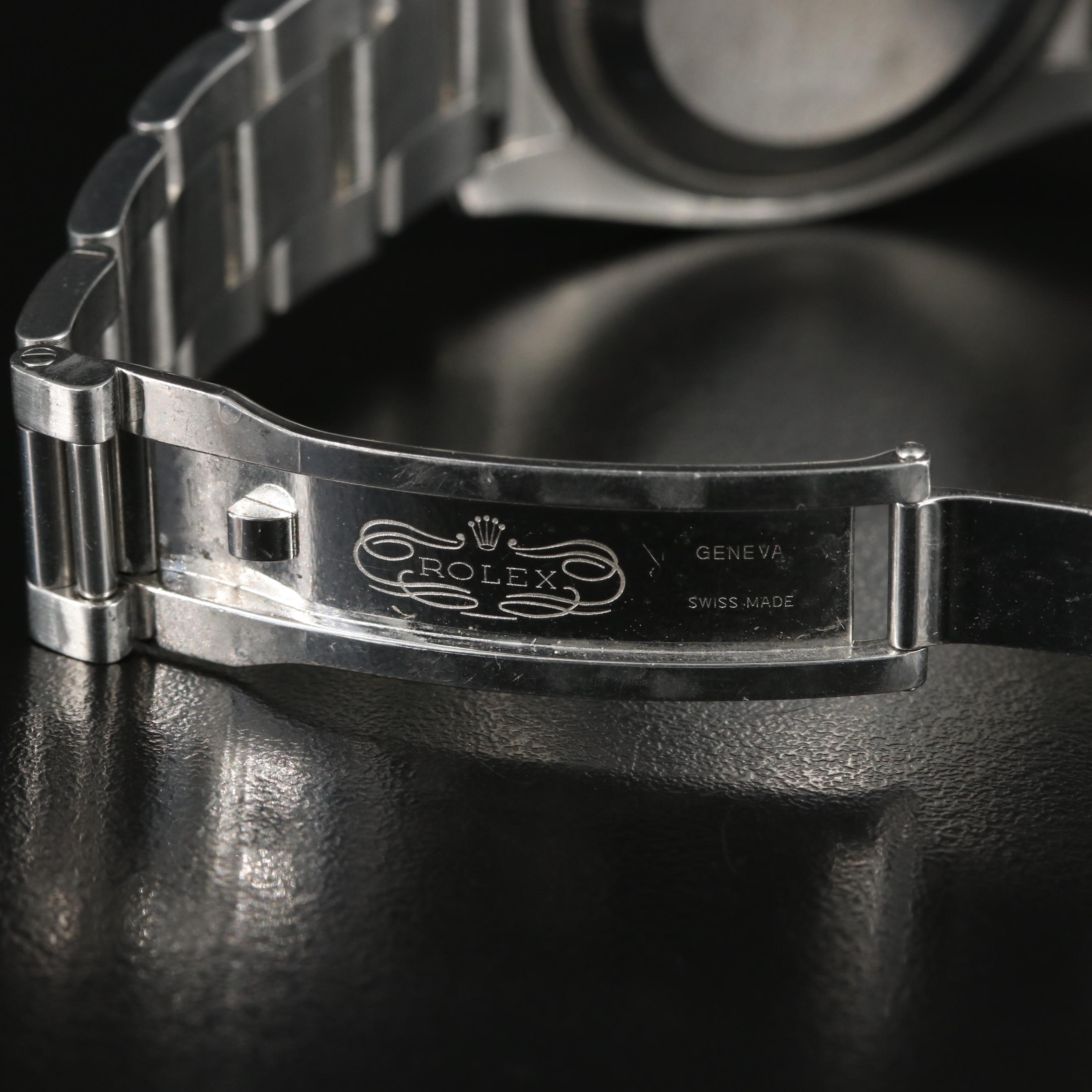 2005 Rolex Pink Salmon Dial Datejust 36 Watch