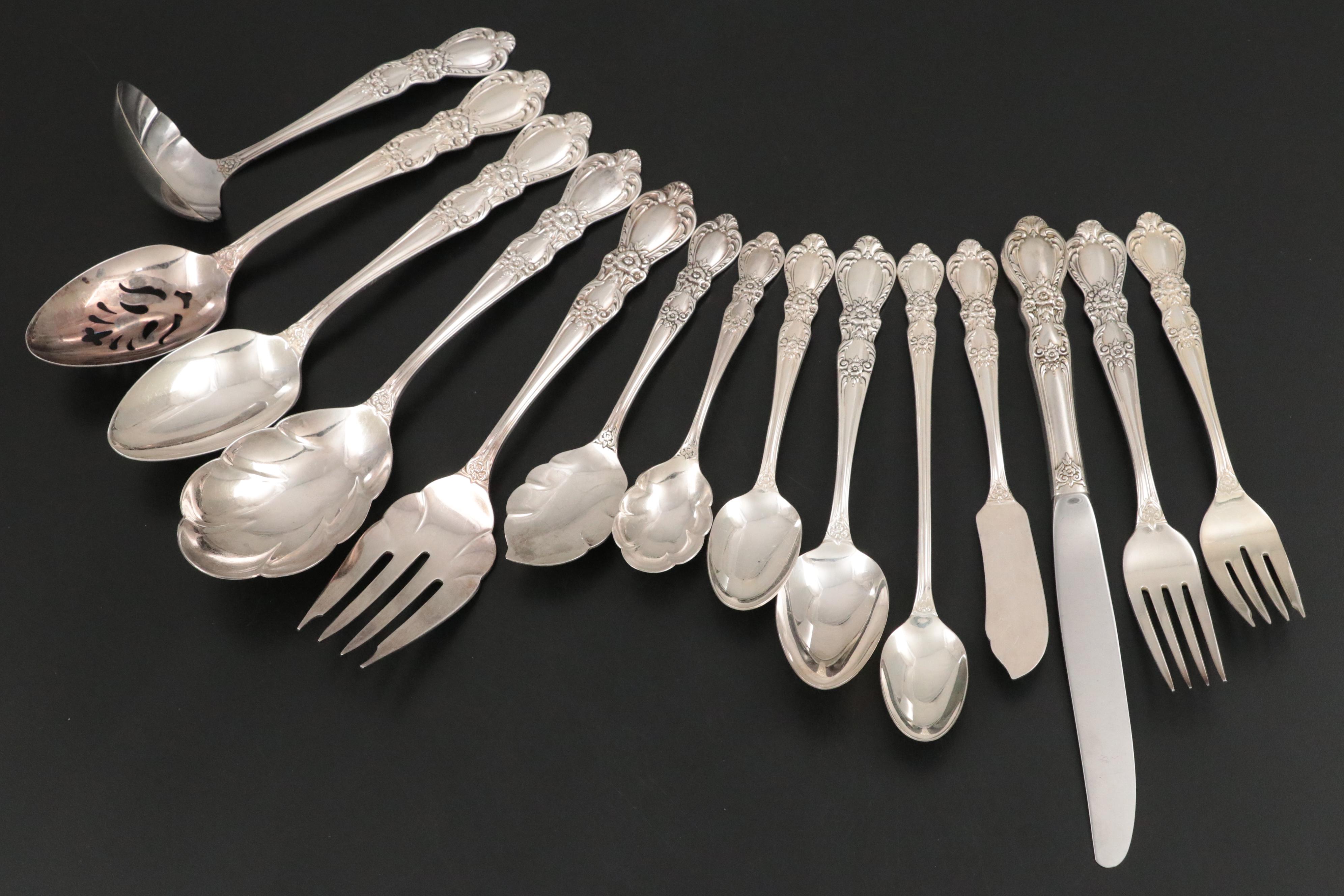 Rogers Bros. "Heritage" Silver Plate Flatware, 1953–1973