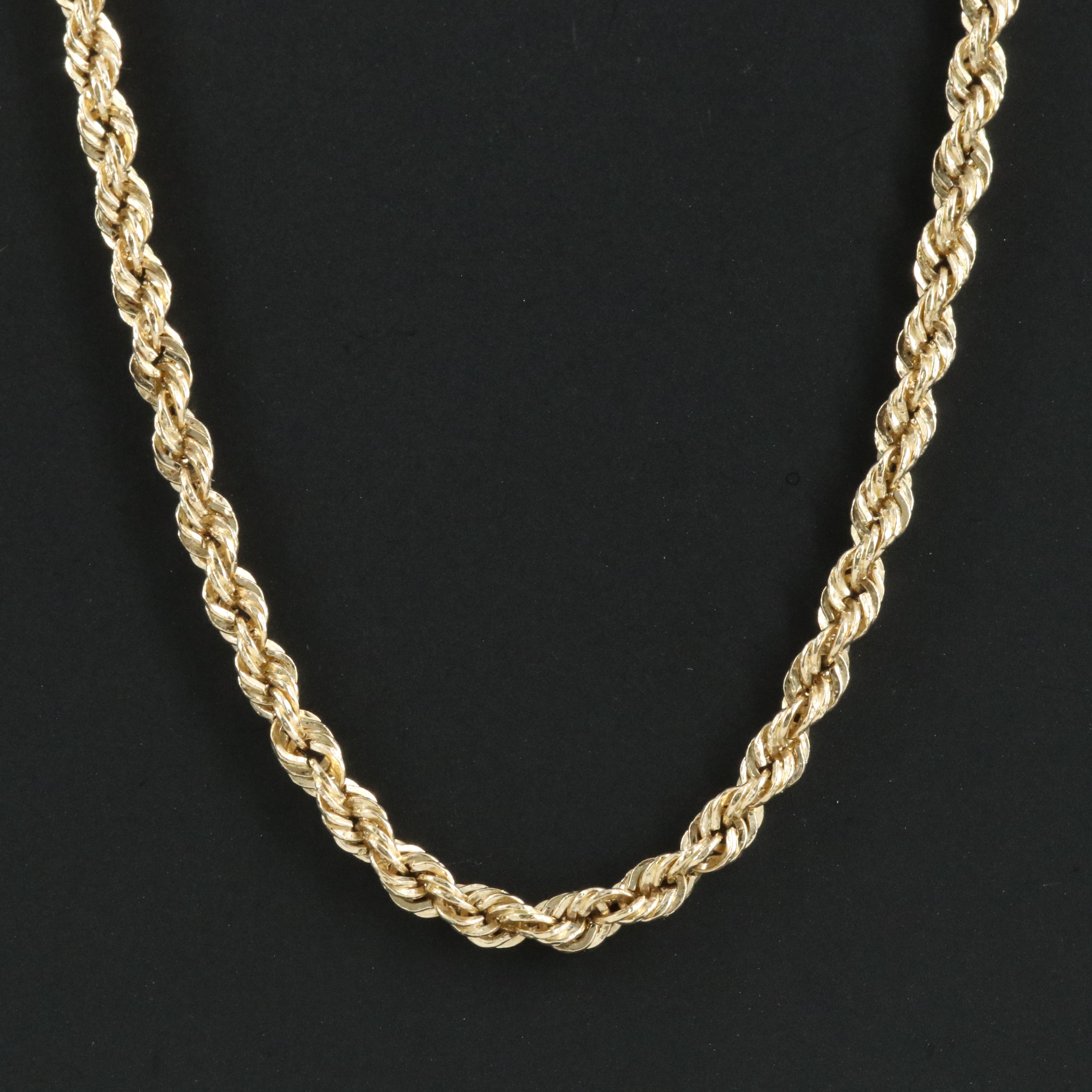 Michael Anthony 14K Rope Chain Necklace