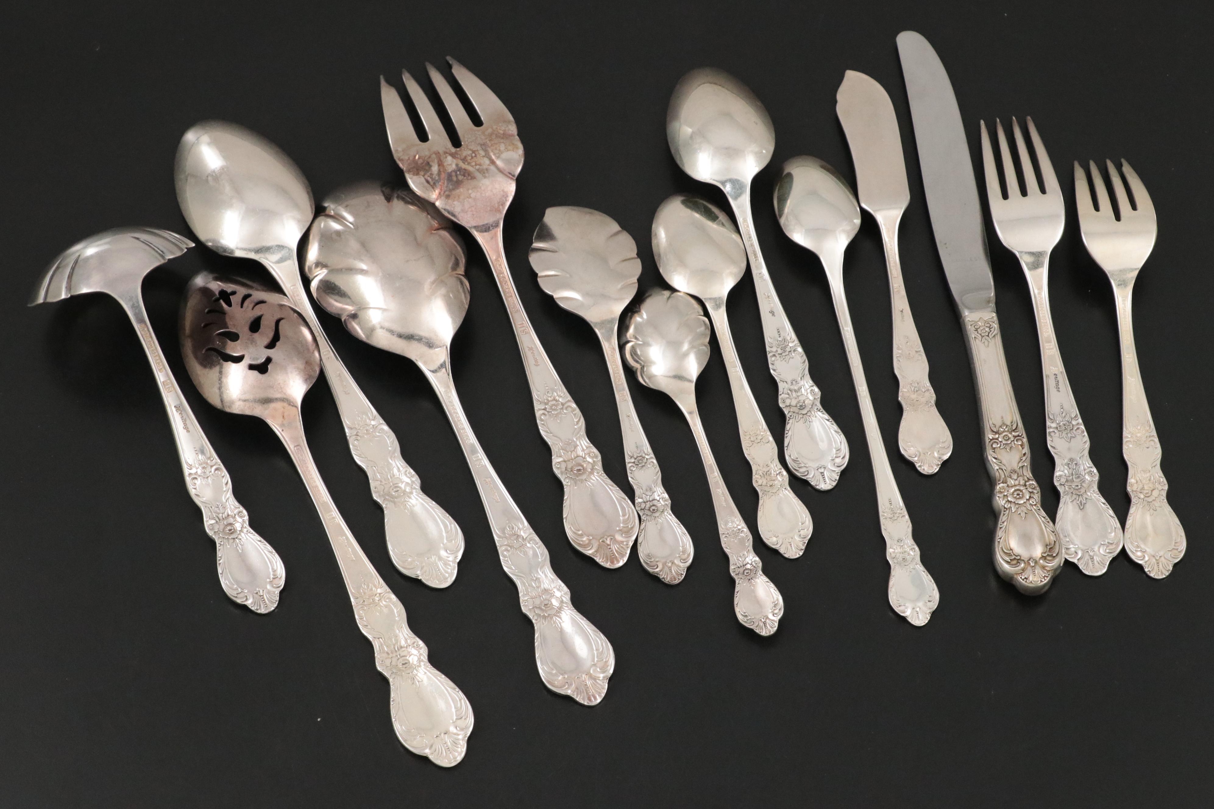 Rogers Bros. "Heritage" Silver Plate Flatware, 1953–1973