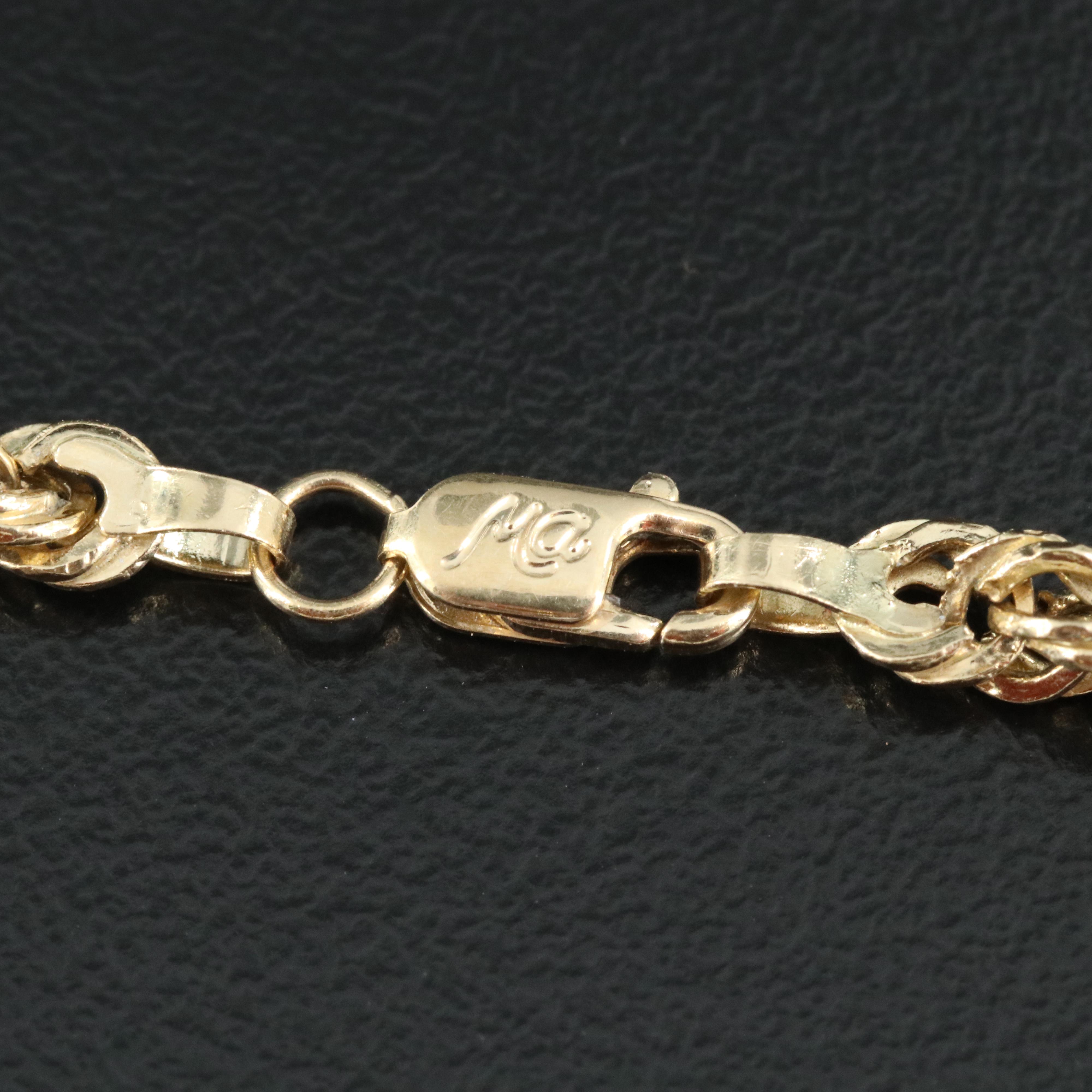 Michael Anthony 14K Rope Chain Necklace