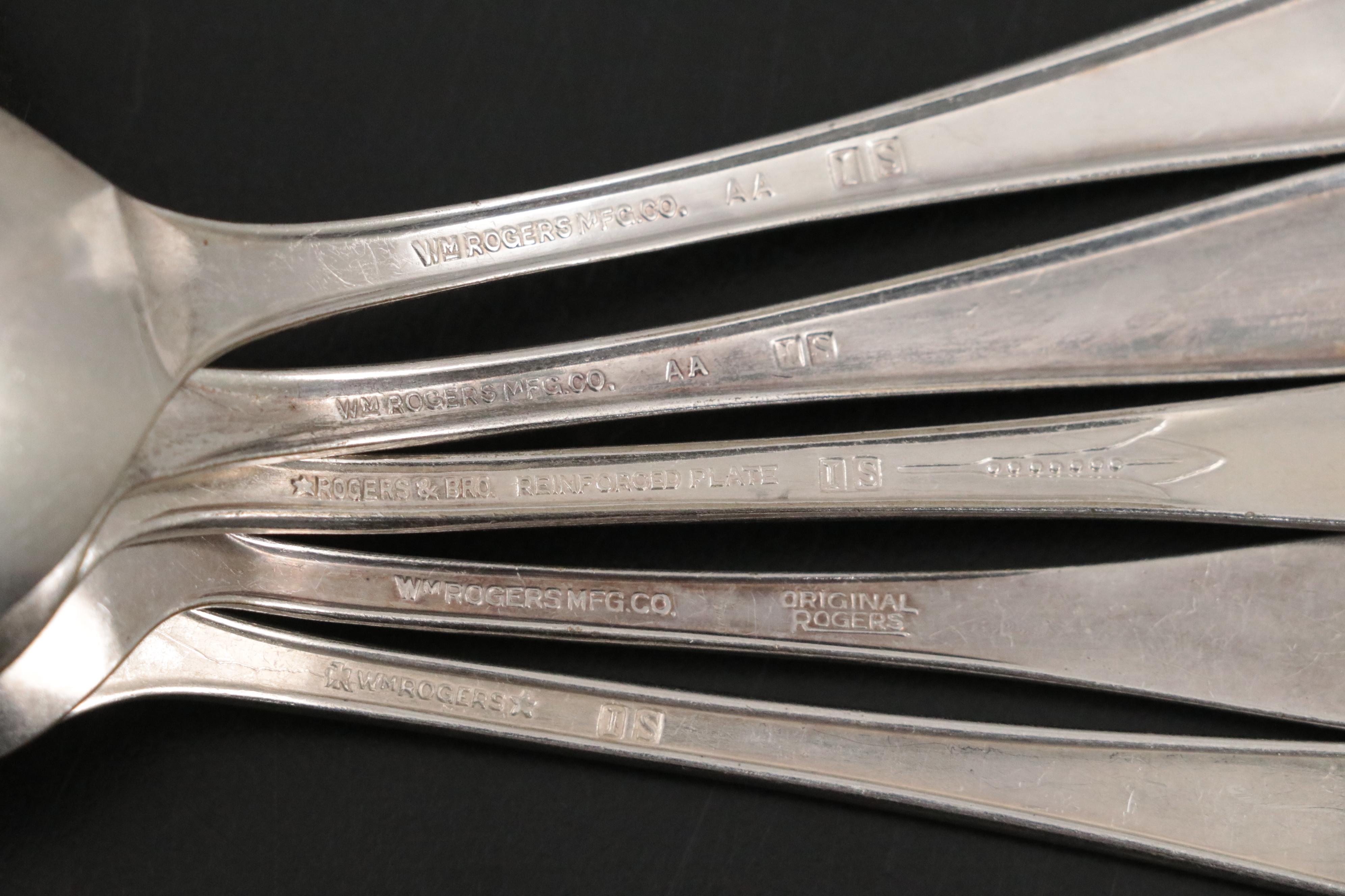 Rogers Bros. "Heritage" Silver Plate Flatware, 1953–1973