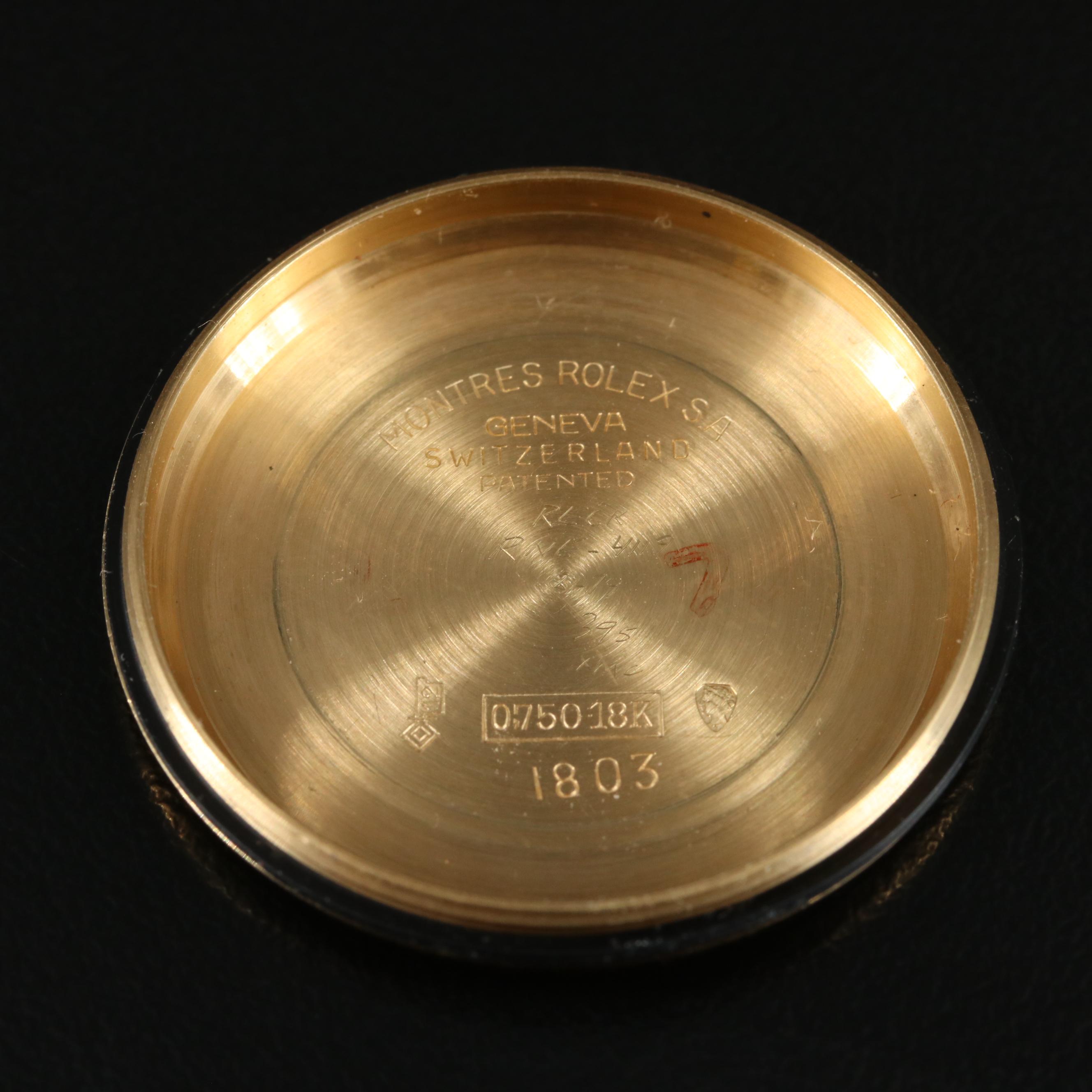 1959 Rolex Custom Diamond Bezel Day-Date Watch