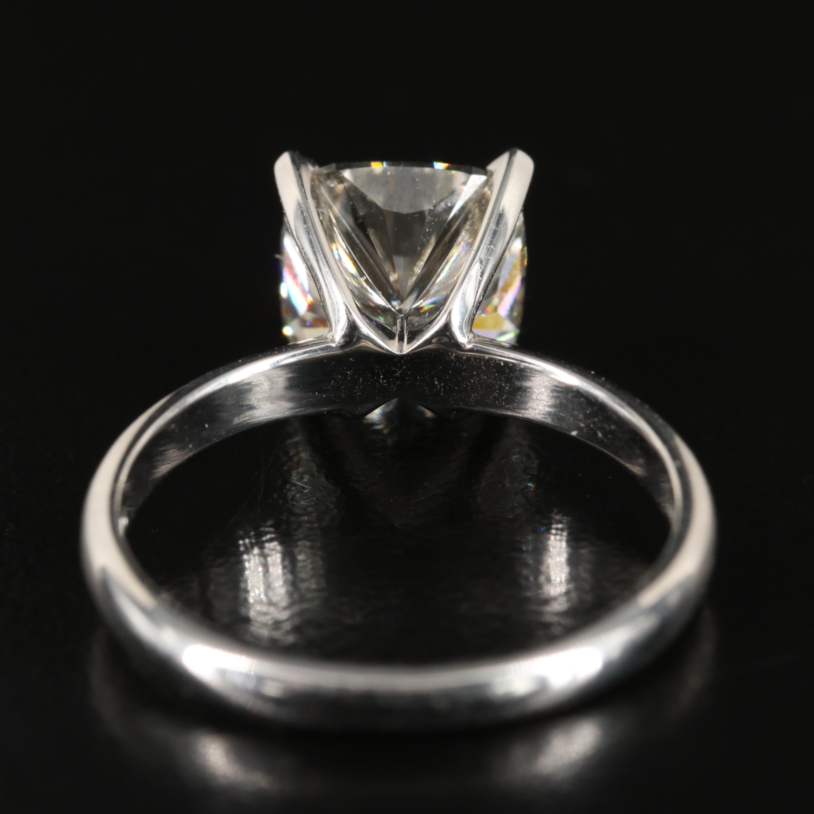 14K Lab Grown Diamond Solitaire Ring
