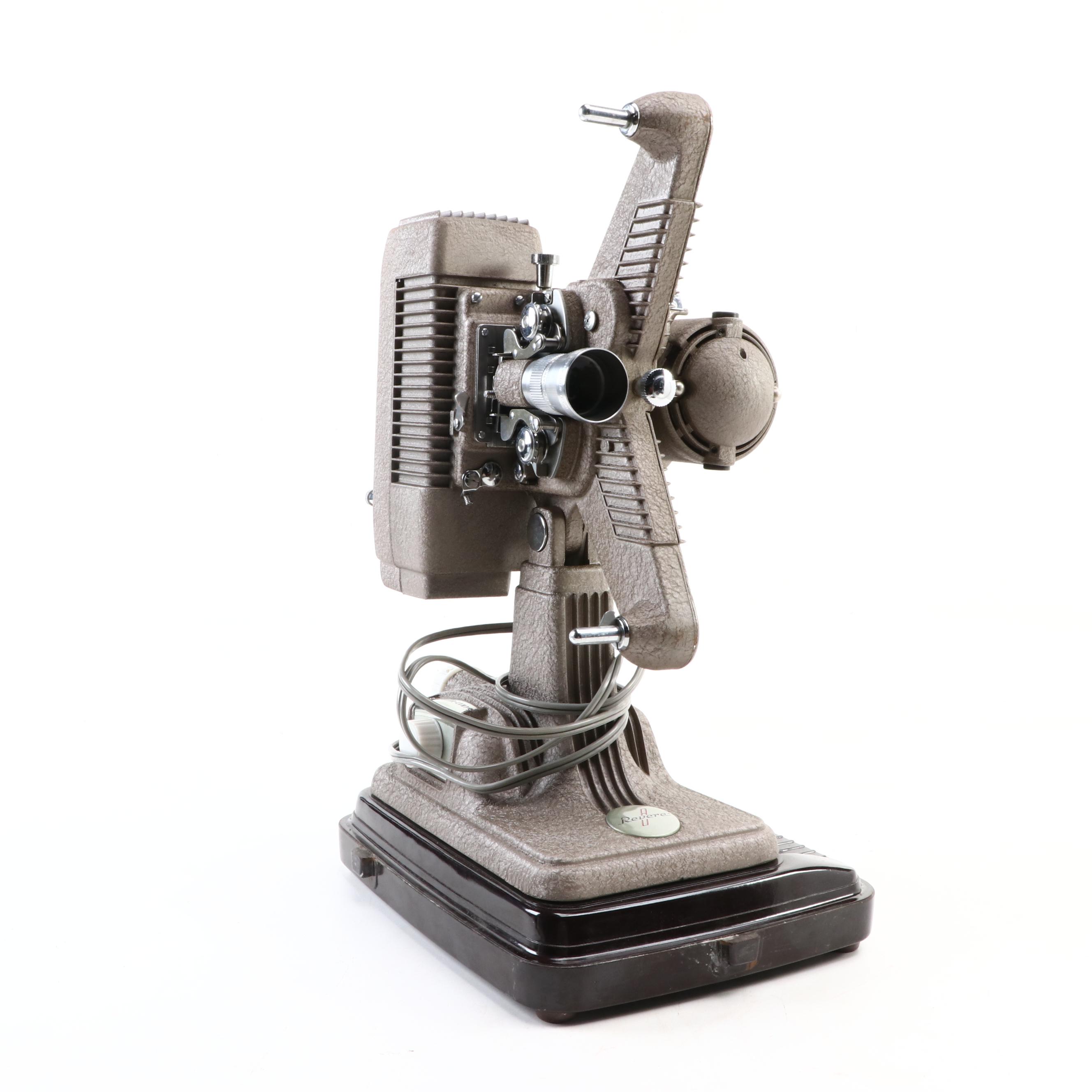 Revere 8mm Silent Projector with Slip-Over Case, Mid-20th Century