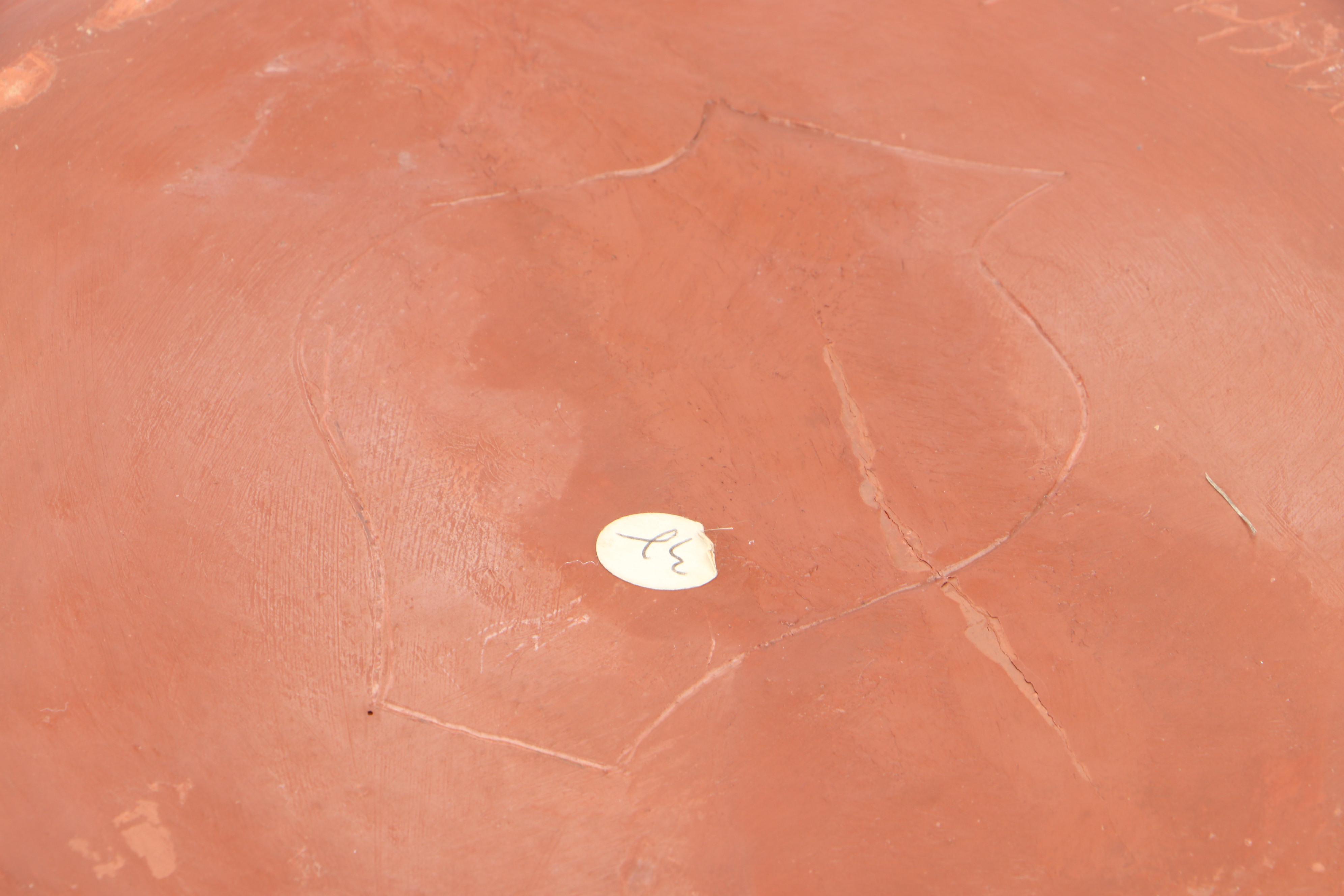 Kewa Pueblo Arthur and Hilda Coriz Ceramic Dough Bowl