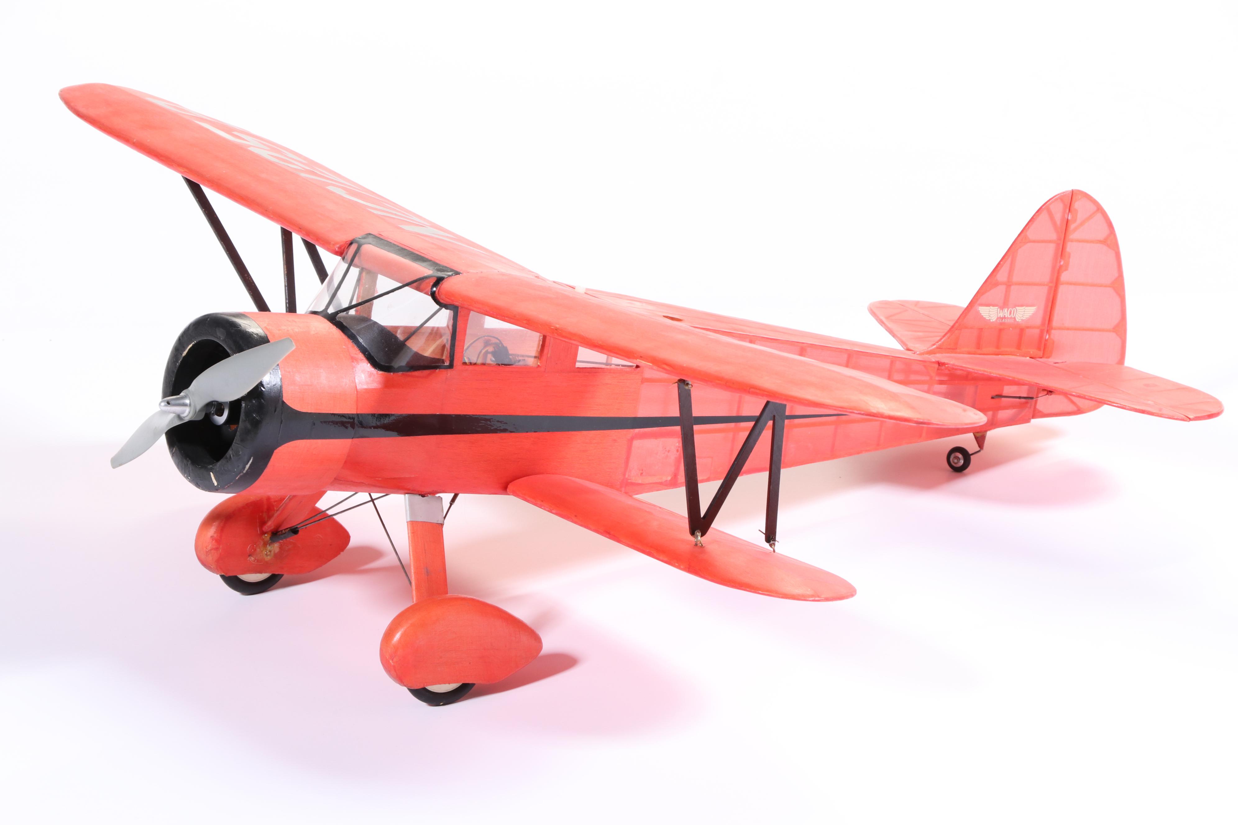 Waco Classic Remote Control Biplane Model Airplane