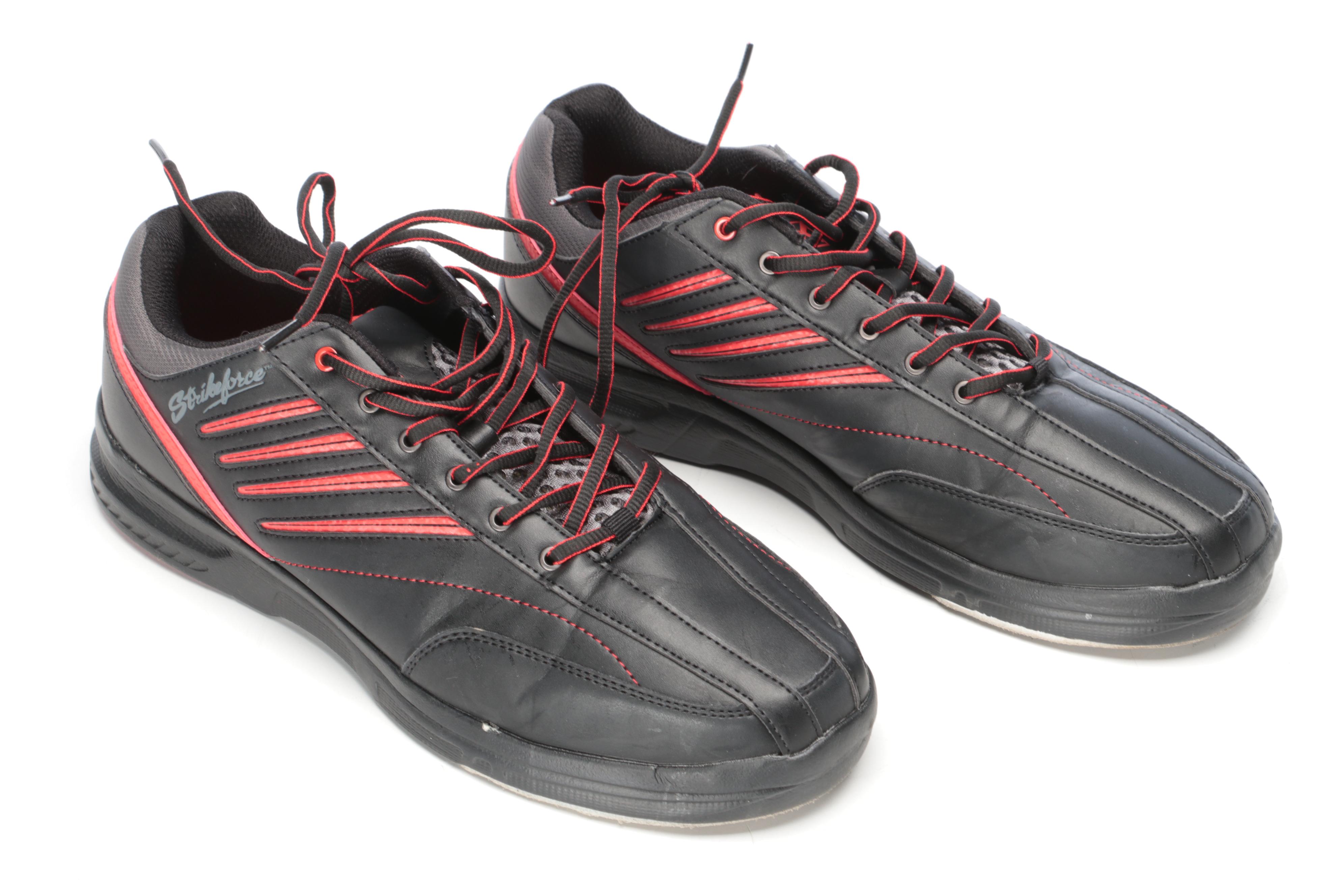 Rhino Bowling Ball, Strikeforce Shoes and Ebonite Single Ball Bag